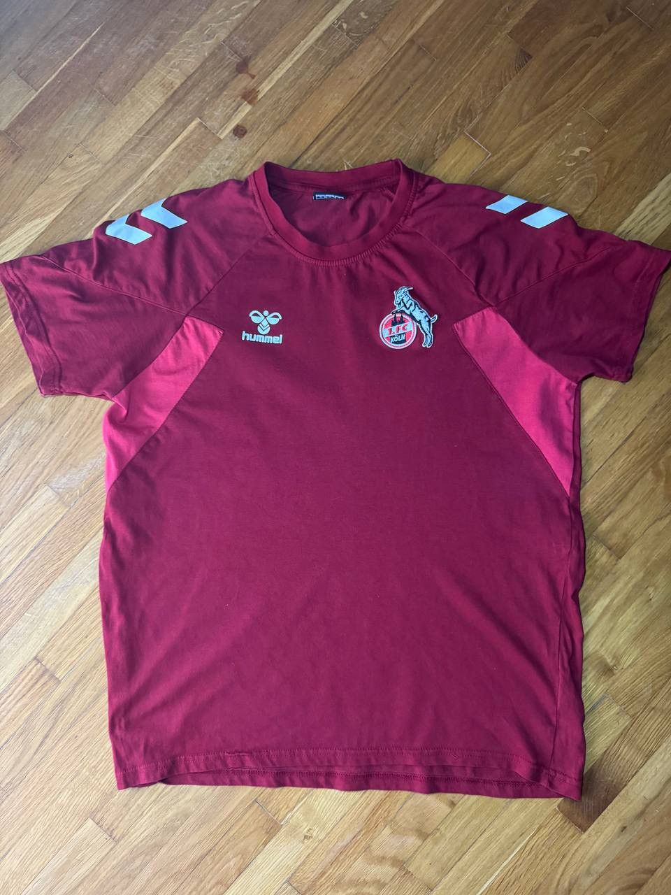 Hummel Hummel Koln FC soccer jersey tee Size US XL / EU 56 / 4 - 1 Thumbnail