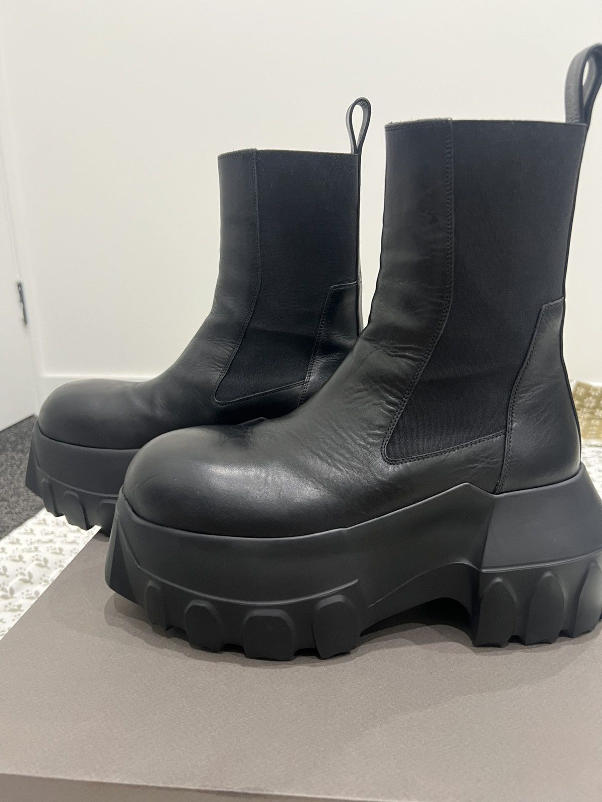 Rick Owens Rick Owens BEATLE MEGA BOZO Size US 7 / EU 40 - 2 Thumbnail