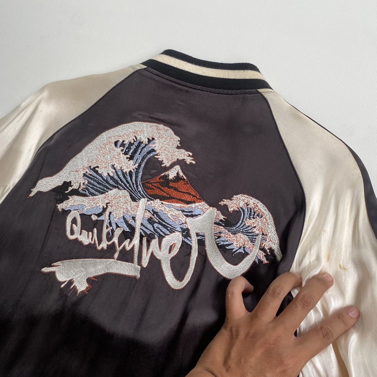 Japanese Brand × Quiksilver Sukajan Quiksilver Jacket Reversible Size US M / EU 48-50 / 2 - 4 Thumbnail