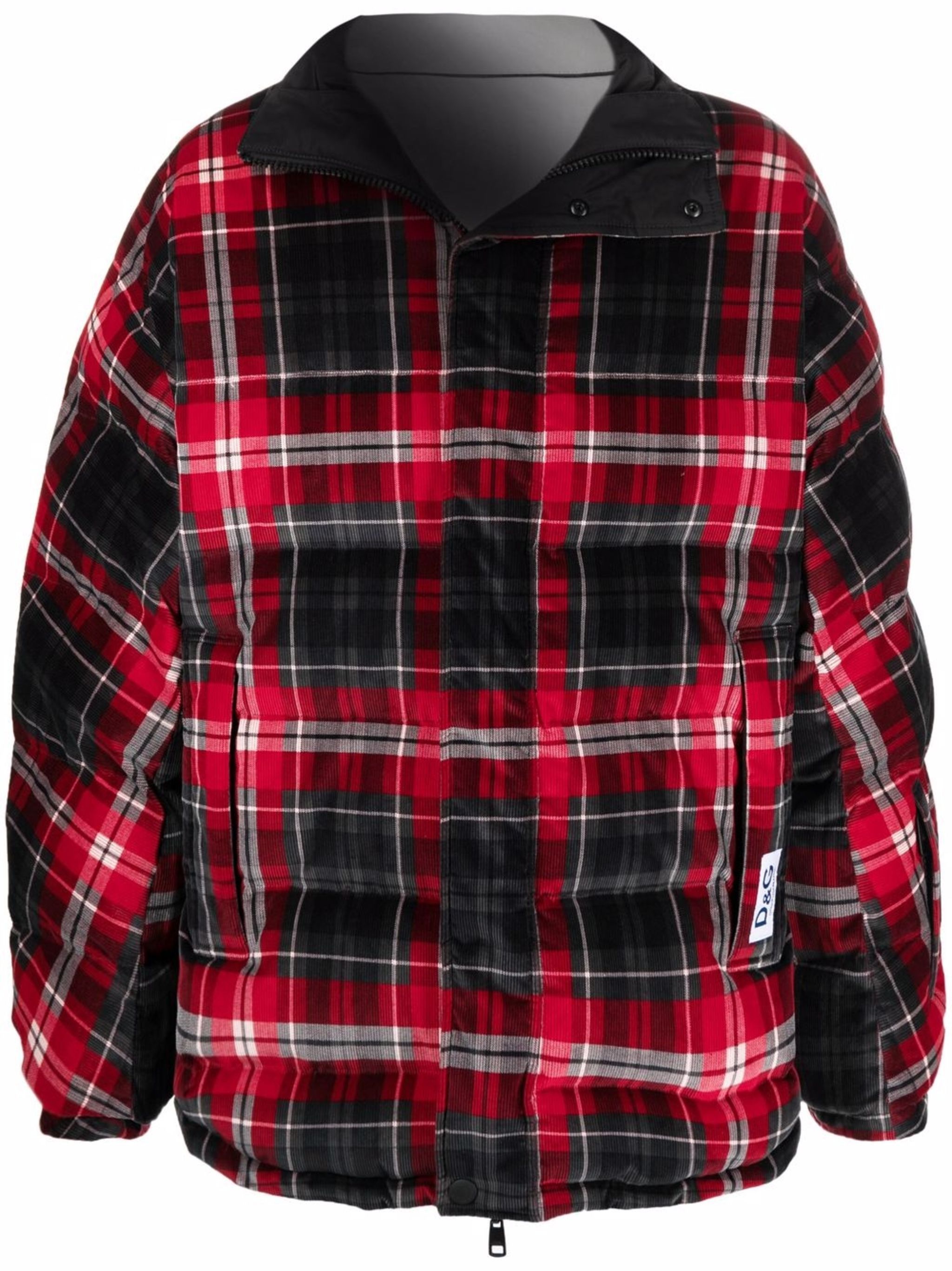 Dolce & Gabbana o1y0125 Turtleneck Jacket in Multicolor Size US M / EU 48-50 / 2 - 1 Thumbnail