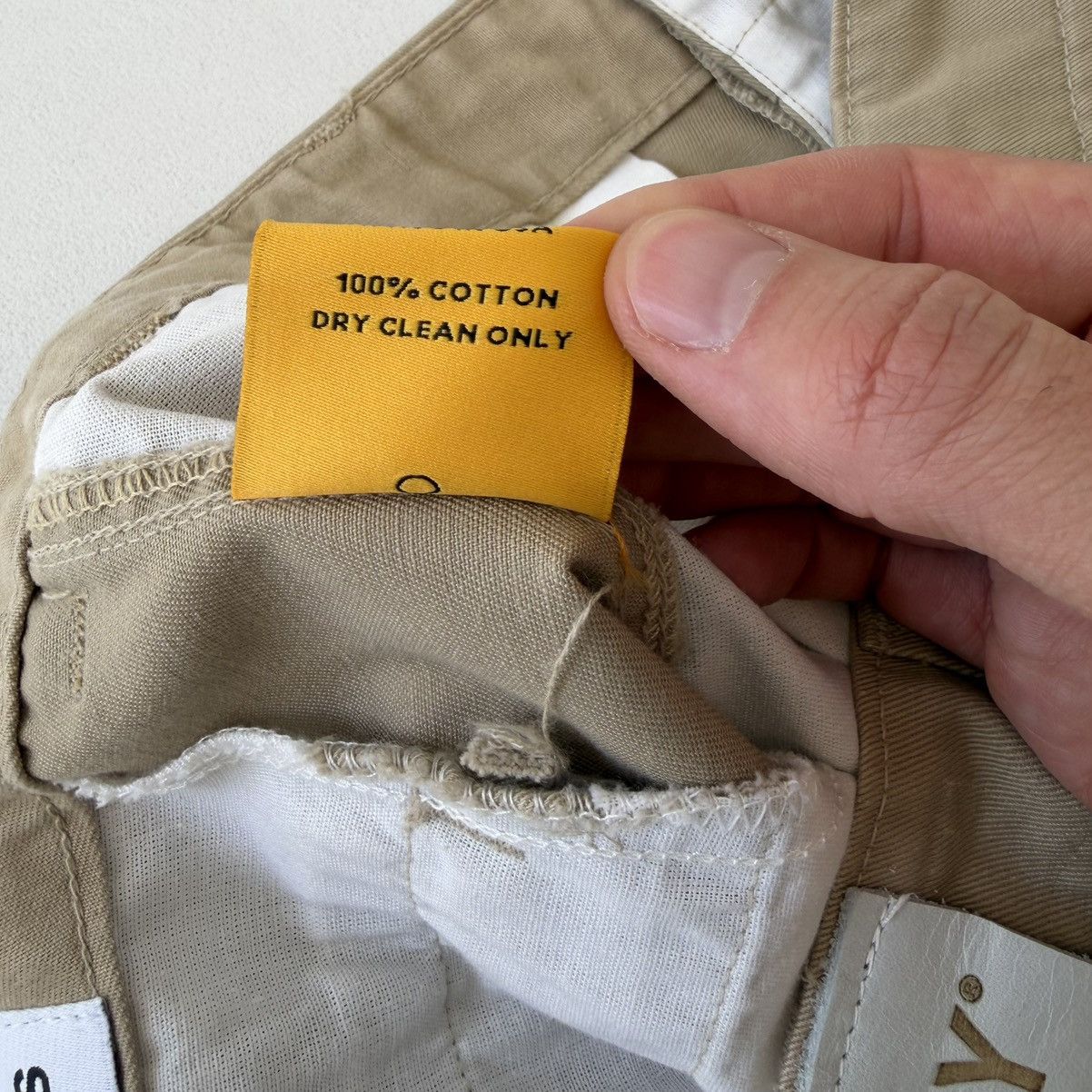 Gallery Dept. ‘Ricky’ Paint Splat Cut Off Beige Shorts Size US 32 / EU 48 - 10 Thumbnail