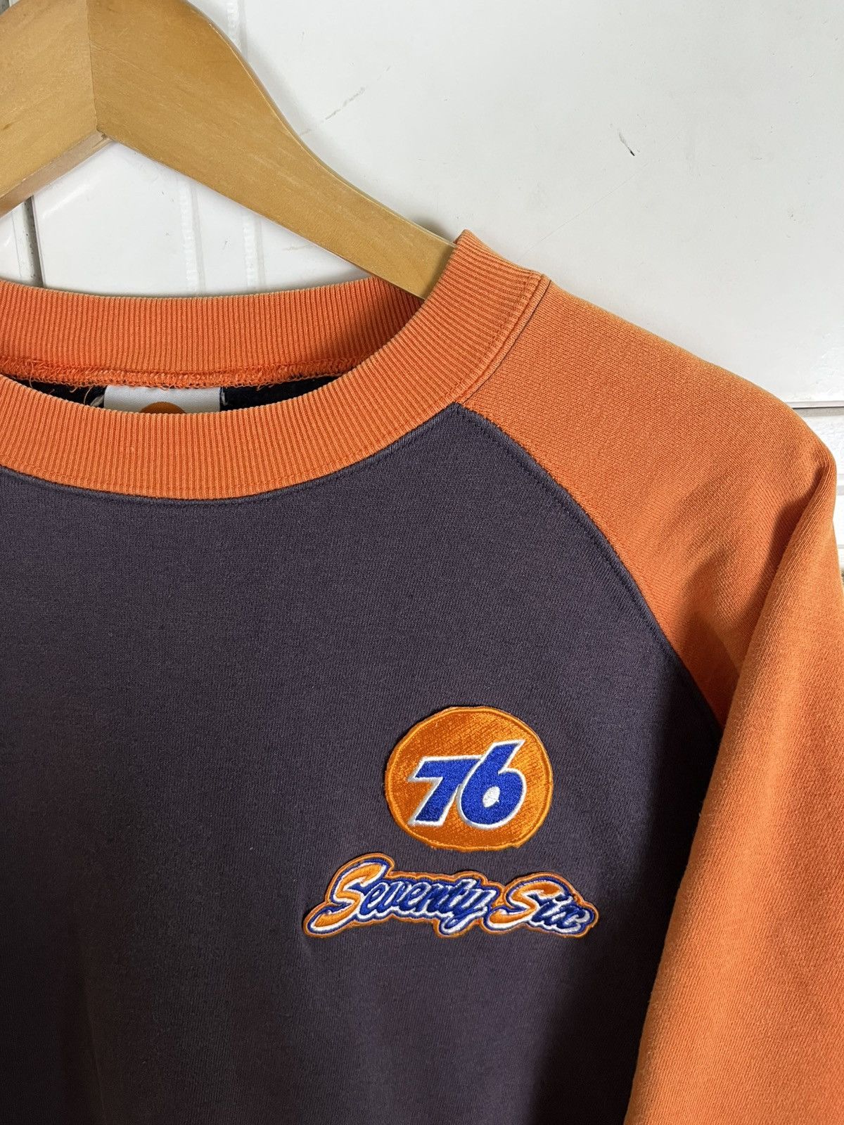 Vintage Vintage 90s 76 Lubricants Jumper Crewneck Size US L / EU 52-54 / 3 - 7 Thumbnail