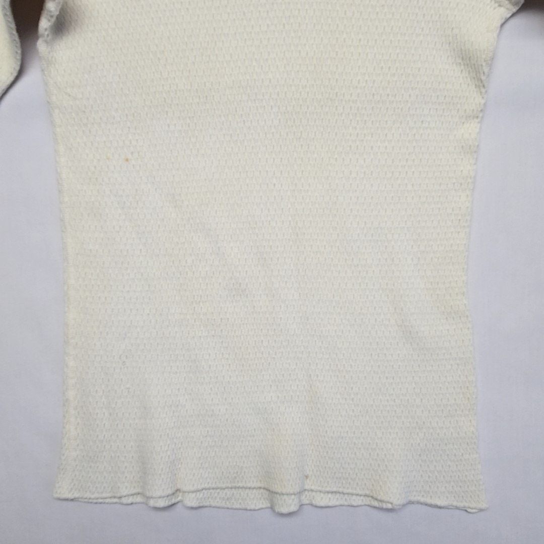 Sears Vintage Sears Thermal Shirt Cream 70s Mens Medium VTG Size US M / EU 48-50 / 2 - 8 Thumbnail