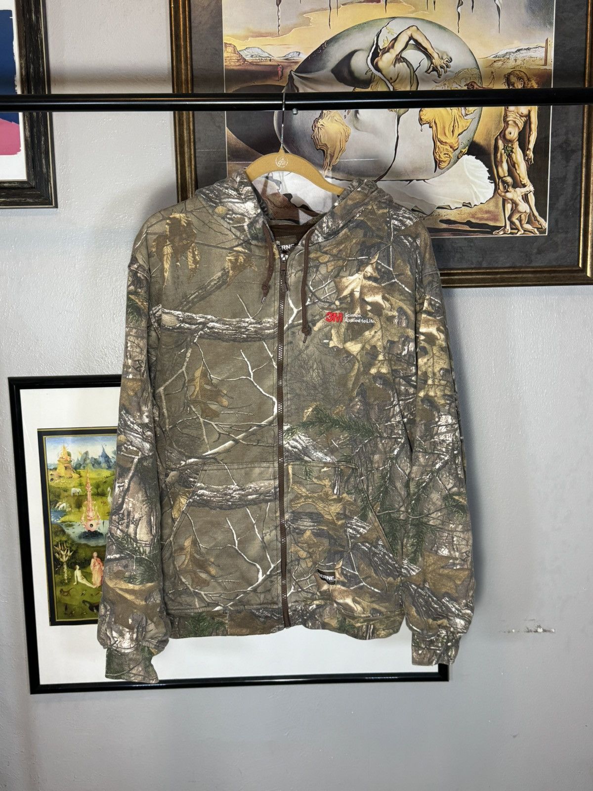 Realtree Realtree Camo Zip Up Hoodie Size US L / EU 52-54 / 3 - 1 Thumbnail
