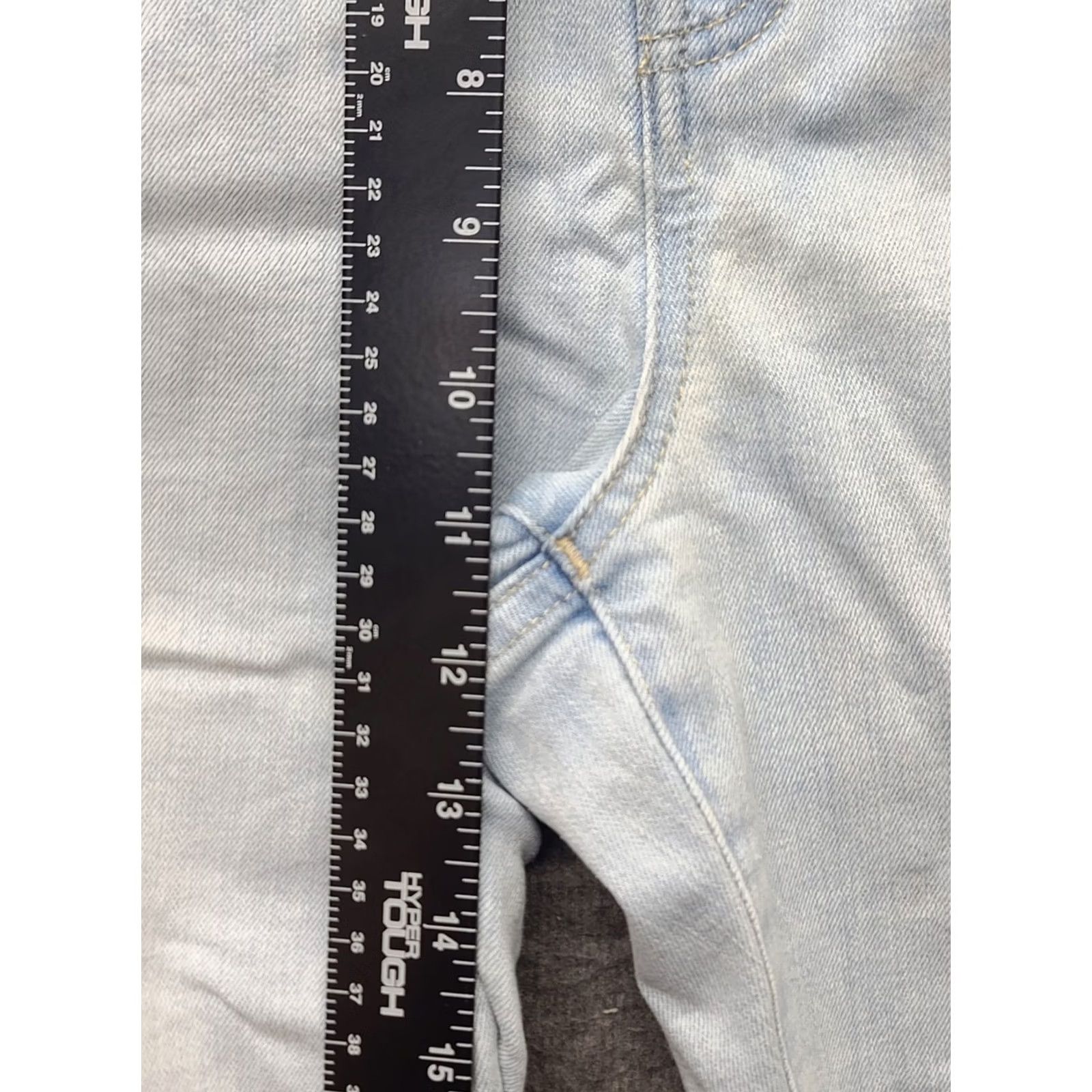 Madewell Madewell Jeans Women’s 34x27 Mid Rise Skinny Crop Distressed Stretch Denim Blue 5-Pocket Slim City Mens Womens Boys Girls Size 24" / US 00 / IT 34 - 7 Thumbnail