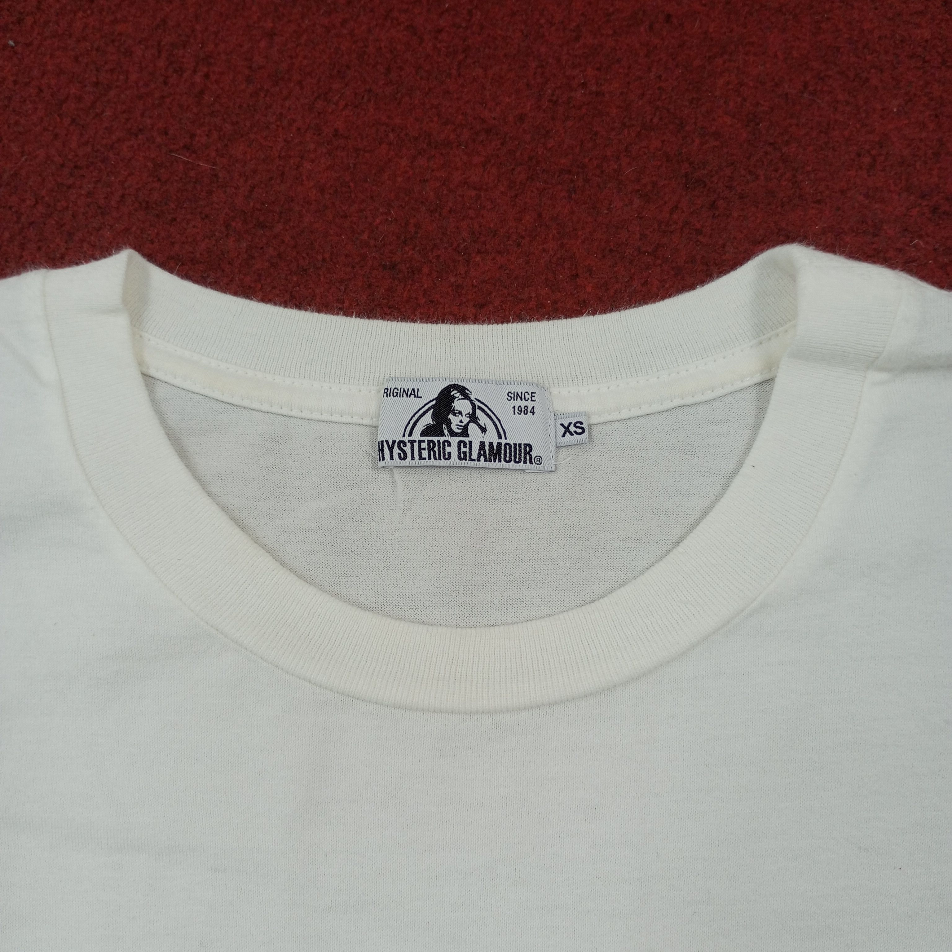 Hysteric Glamour Hysteric Glamour Japanese Brand Tshirt Size US S / EU 44-46 / 1 - 5 Thumbnail