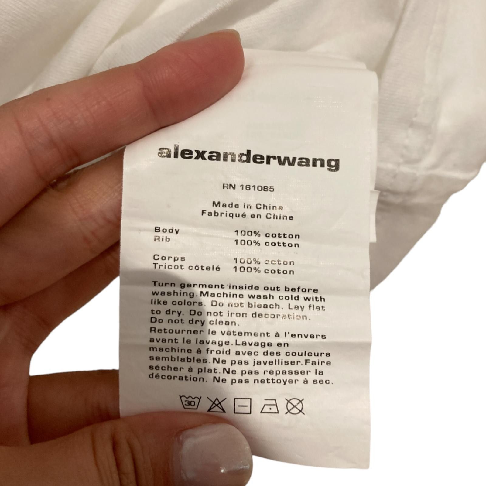 Alexander wang t shirt