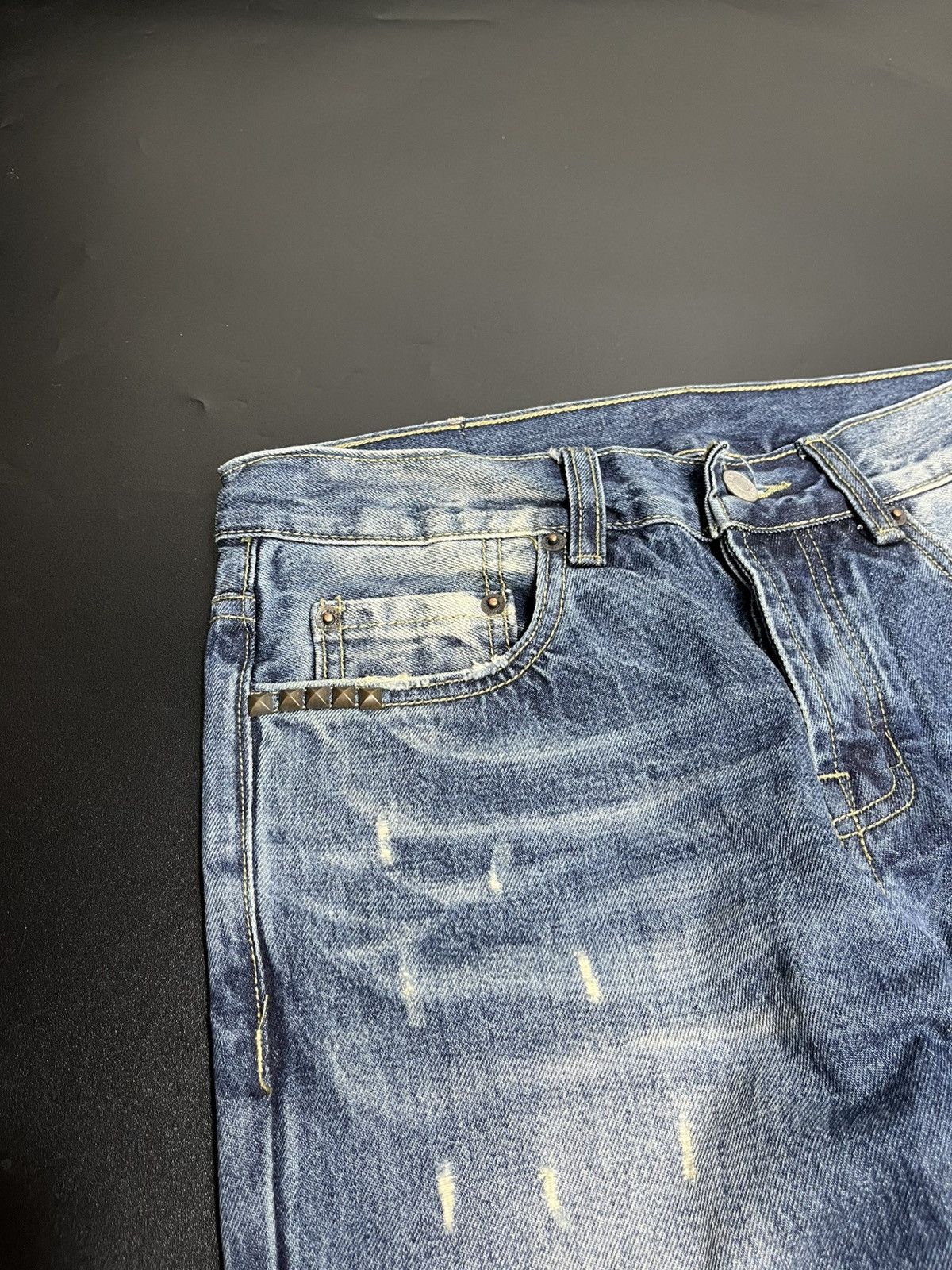 Hysteric Glamour × If Six Was Nine × Japanese Brand Japanese Hysteric Glamour Distressed Jeans punk Size US 30 / EU 46 - 9 Thumbnail