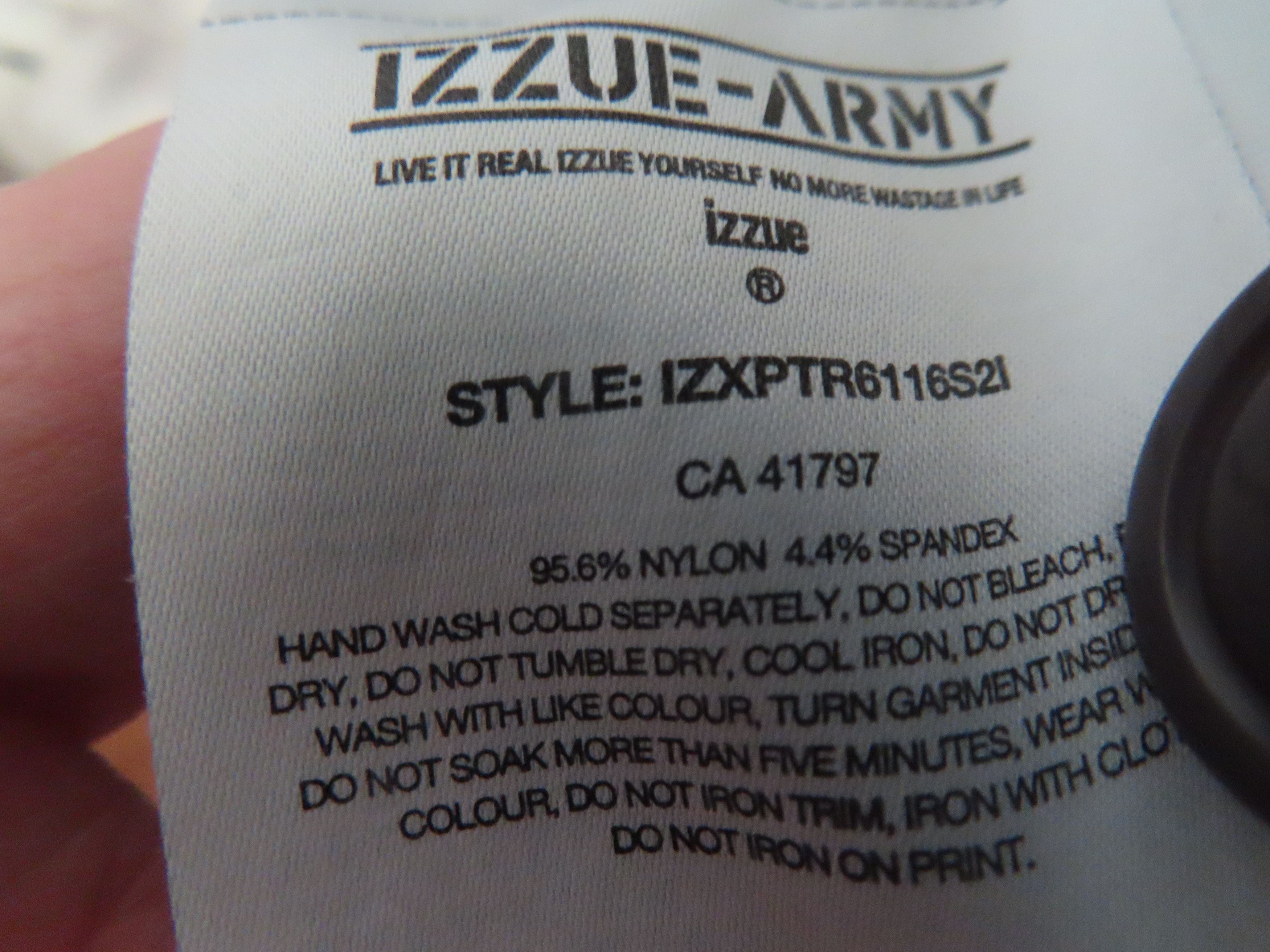 Designer × izzue ARMY IZZUE 1z IZ X04 Cargo grey Pants joggers Size US 34 / EU 50 - 8 Thumbnail