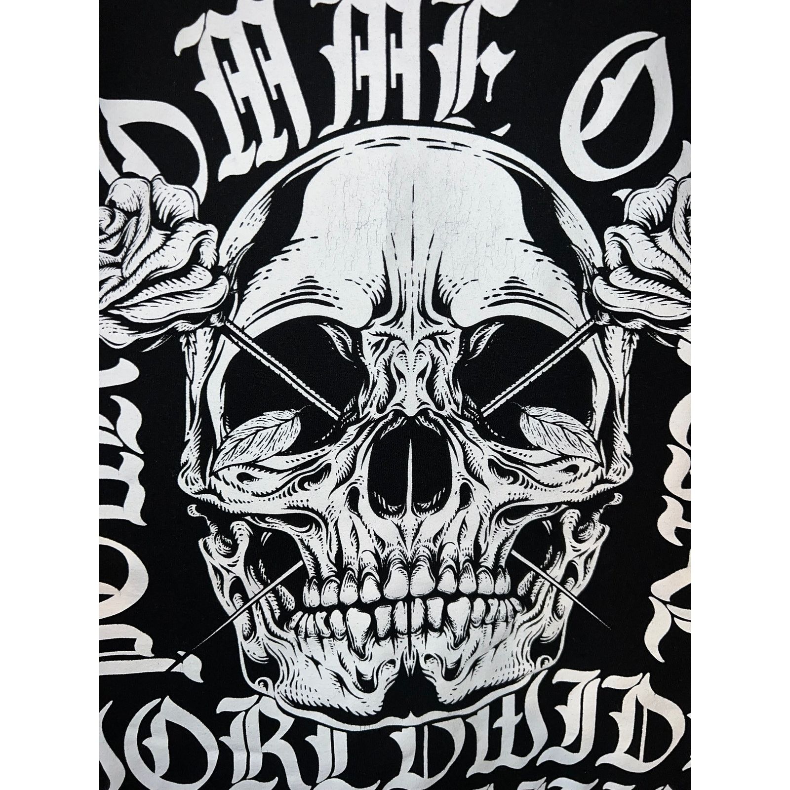 Boohoo Boohoo Man Shirt Collection Limited Edition Skull Tee Y2K M Size US M / EU 48-50 / 2 - 6 Thumbnail