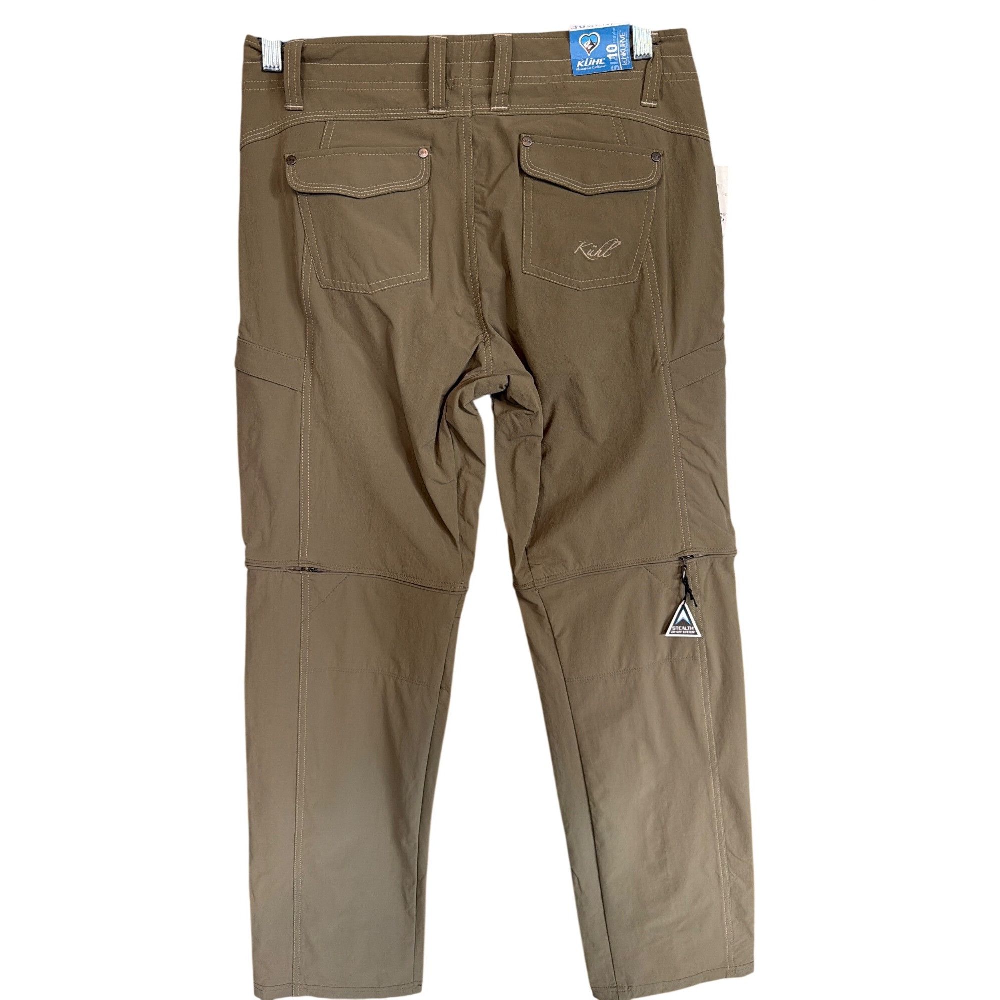 Kuhl NWT Kuhl Anika Convertible Pant Khaki Women’s 10 Olive Size 32" / US 10 / IT 46 - 3 Thumbnail