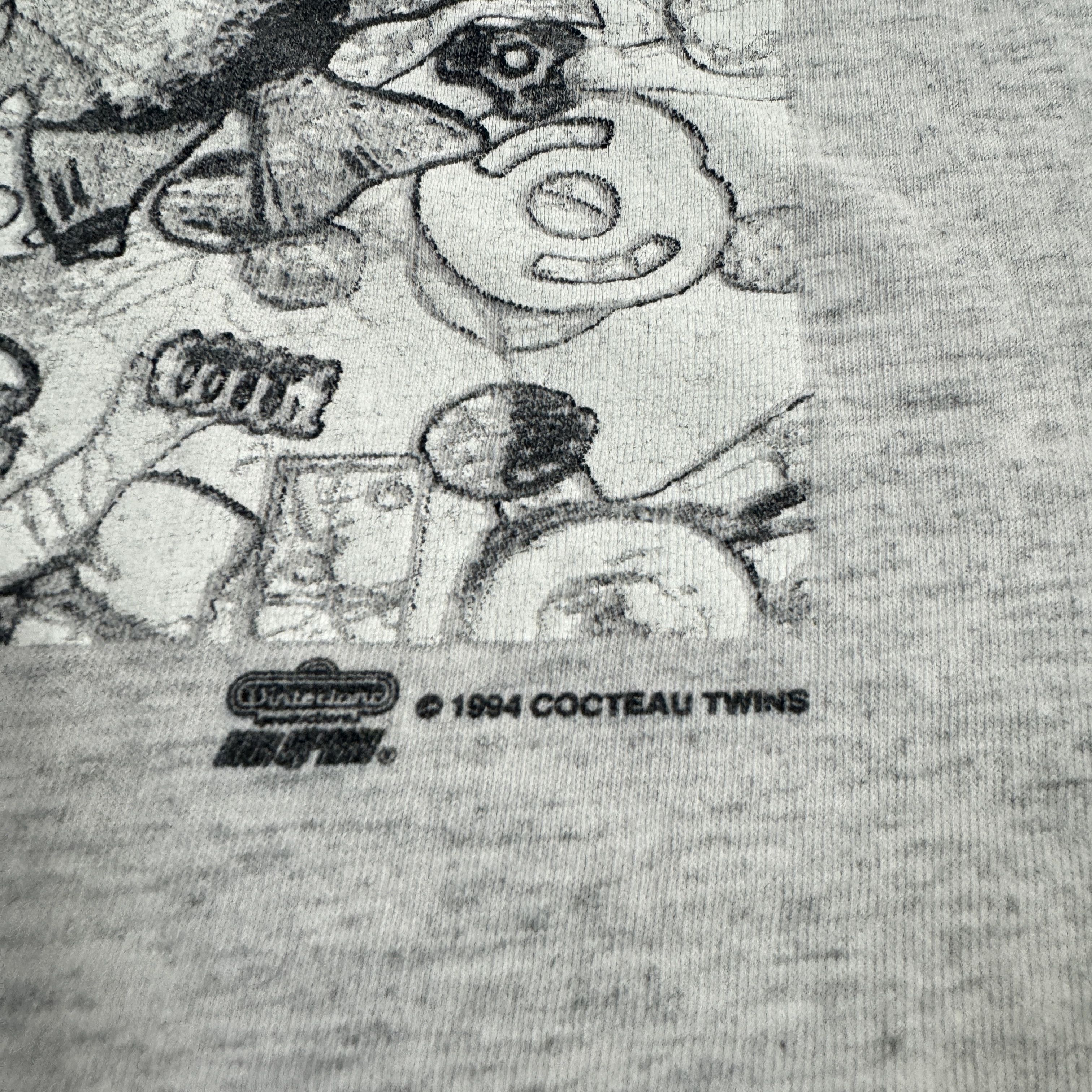Vintage Vintage 90s Cocteau Twins 'Four Calendar Cafe' Shirt Size US XL / EU 56 / 4 - 7 Thumbnail