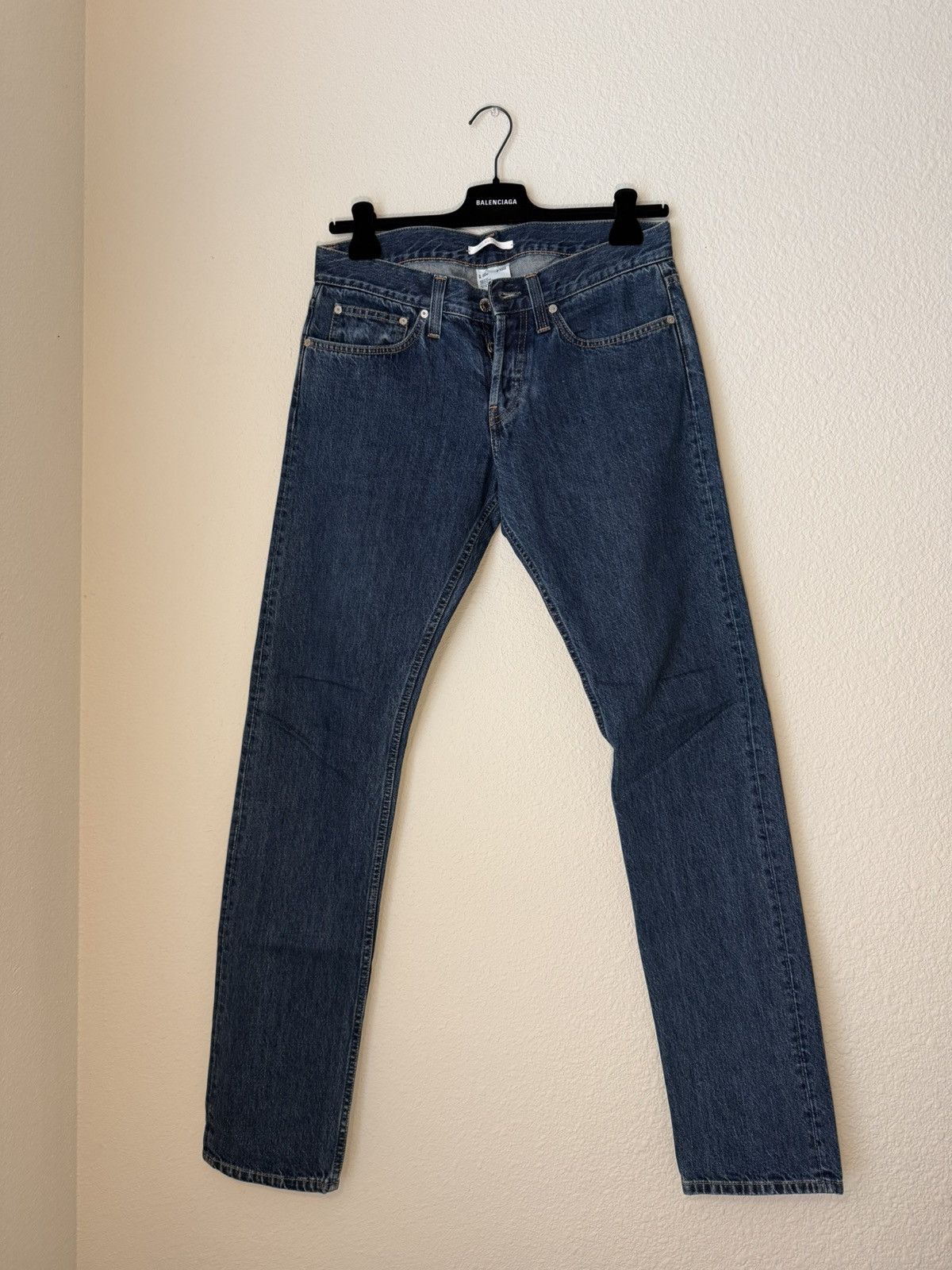 Helmut Lang Blue Denim Jeans Size 32 EU48