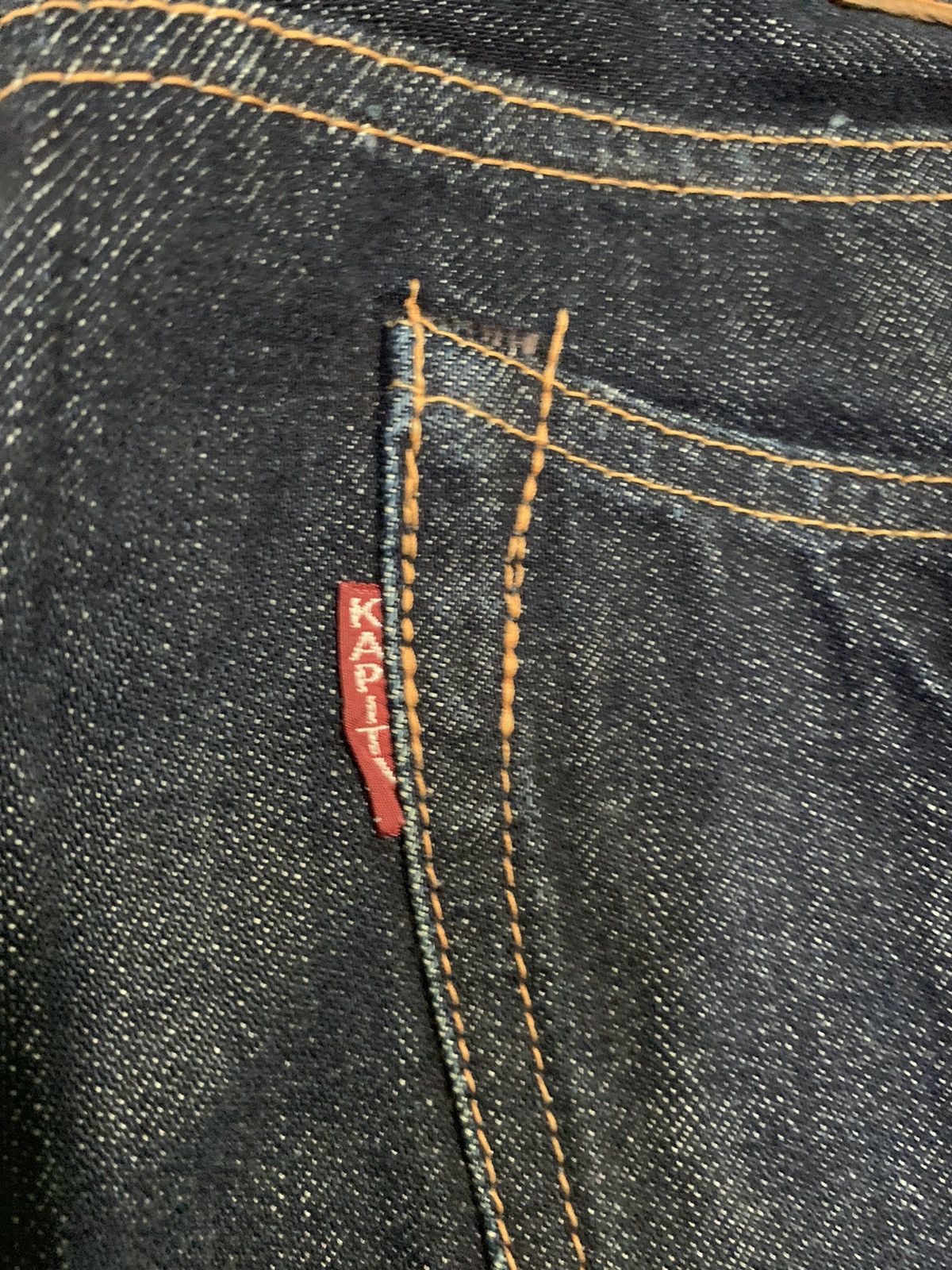 Kapital KAPITAL PATCHWORK HIPPIES STYLE REWORK JAPANESE INSANE DENIM Size US 29 - 24 Thumbnail