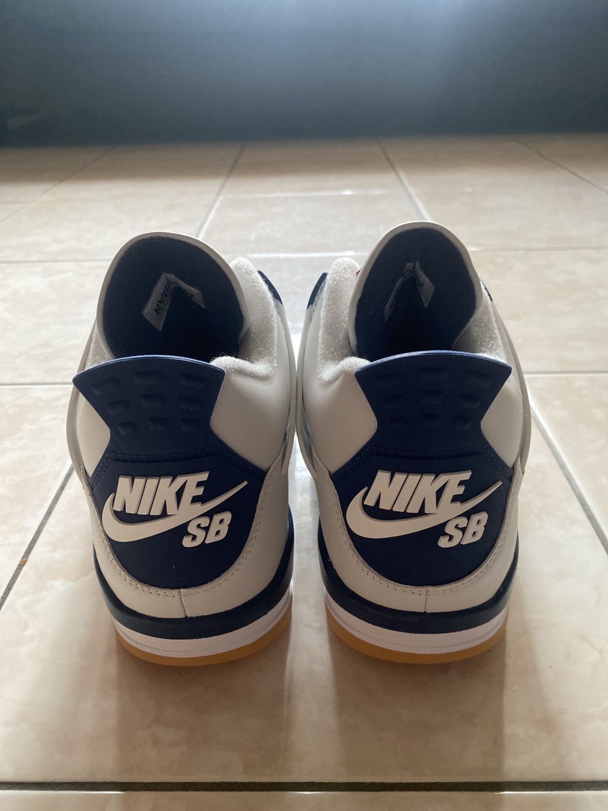 Jordan Brand × Nike Nike SB x Air Jordan 4 Retro SP 'Navy' Size US 10.5 / EU 43-44 - 4 Thumbnail
