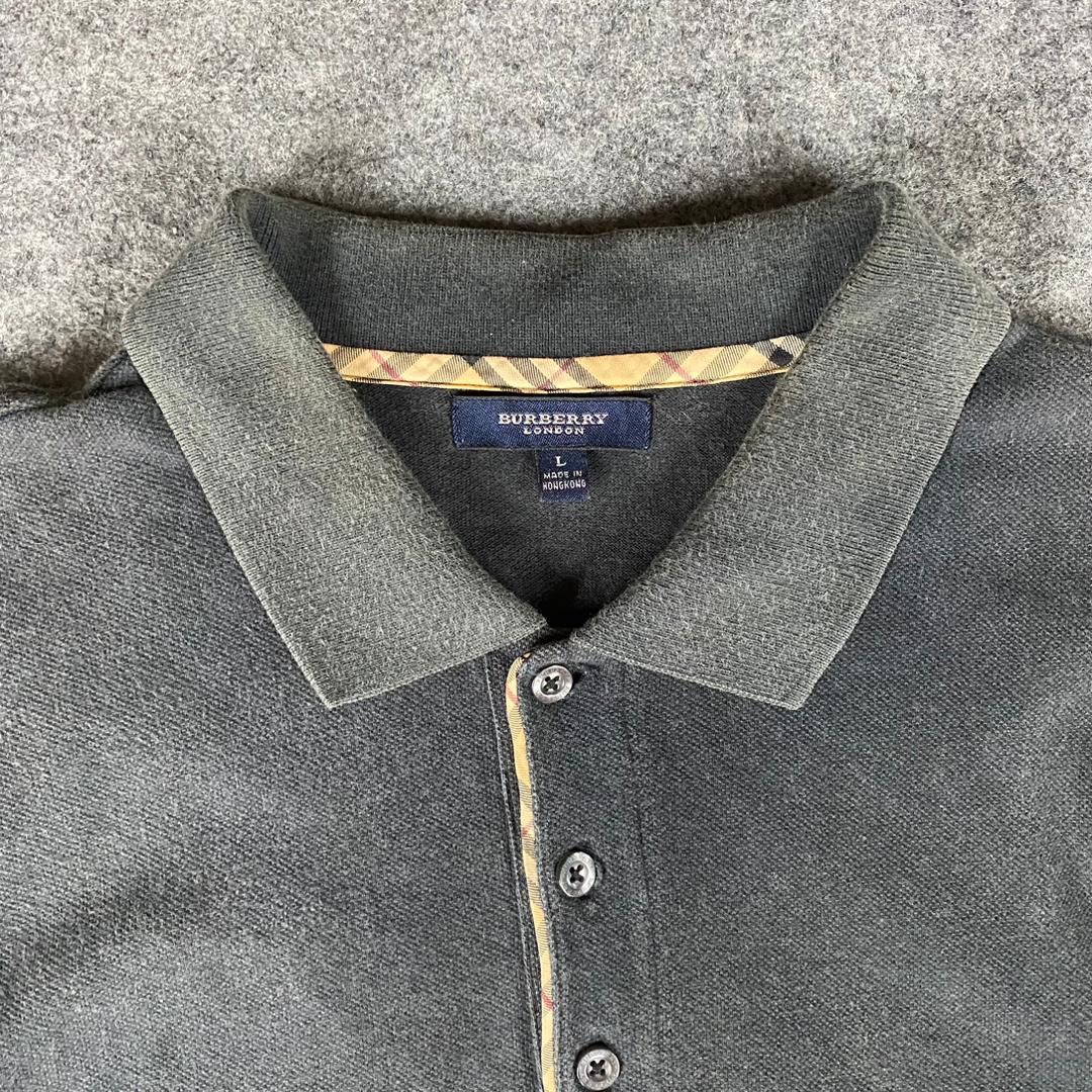 Burberry Prorsum Vintage Burberry Single Pocket Polo Shirt Size US L / EU 52-54 / 3 - 7 Thumbnail