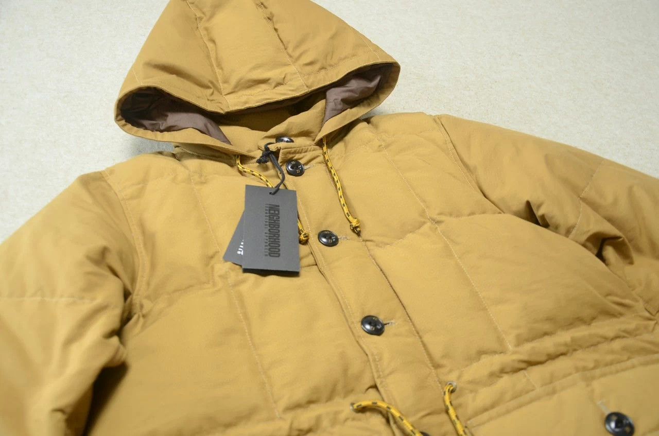 Neighborhood NBHD 14AW Oreg Khaki Down Jacket S Size US S / EU 44-46 / 1 - 2 Thumbnail