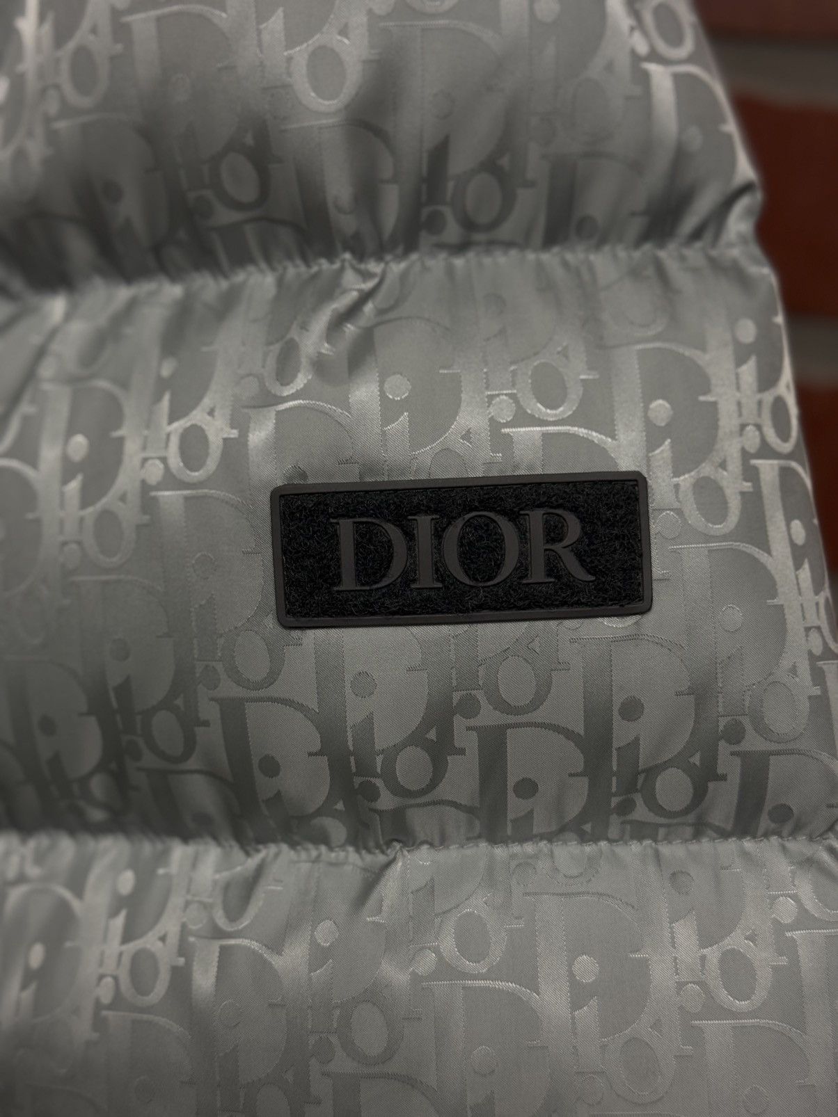 Dior Dior Puffer Jacket Silver $3100 Retail Size 58(XXL) 🧼 Size US XXL / EU 58 / 5 - 6 Thumbnail