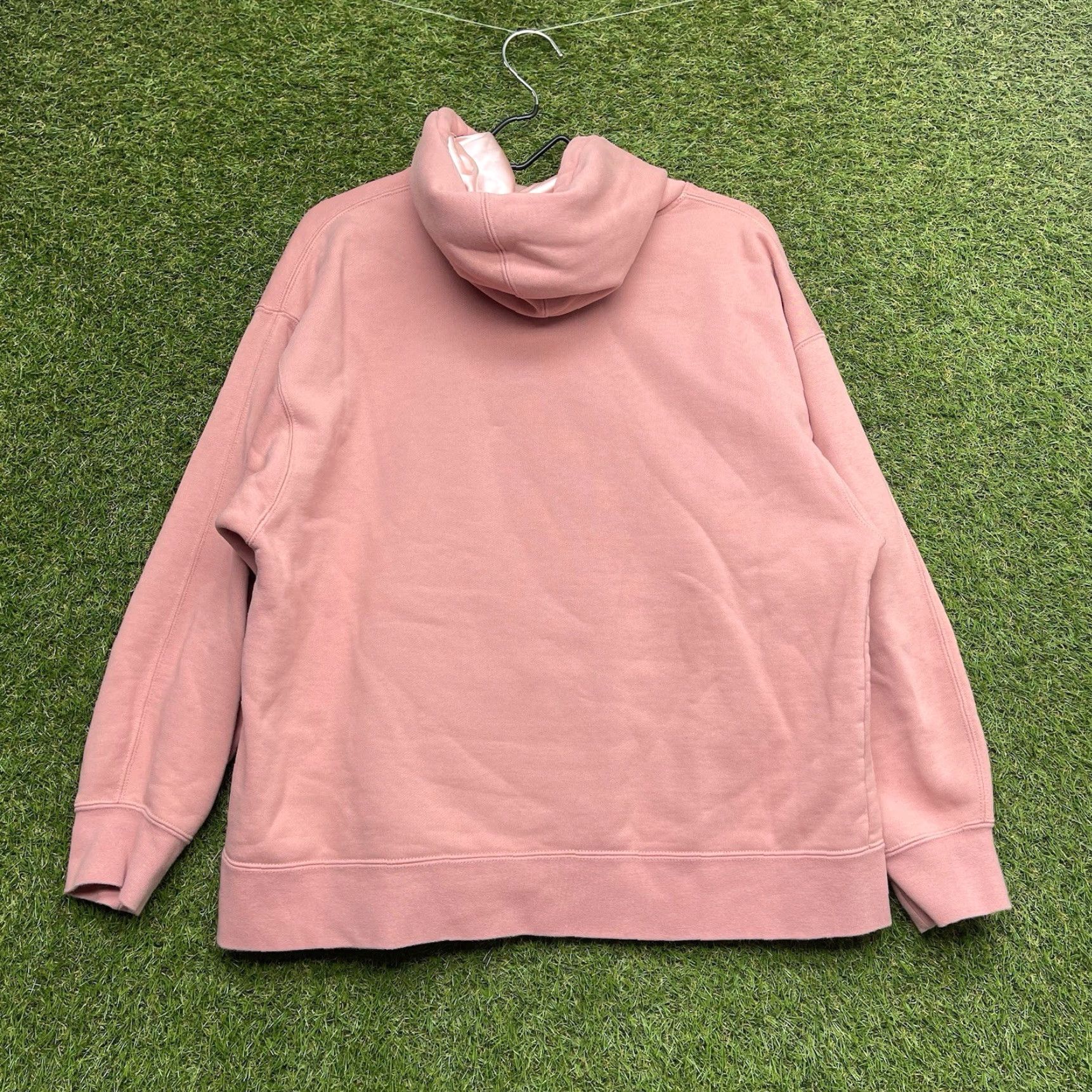 Jordan Brand Air Jordan Hoodie Womens Small Pink Heavyweight Pullover Nike y2k Size S / US 4 / IT 40 - 2 Thumbnail