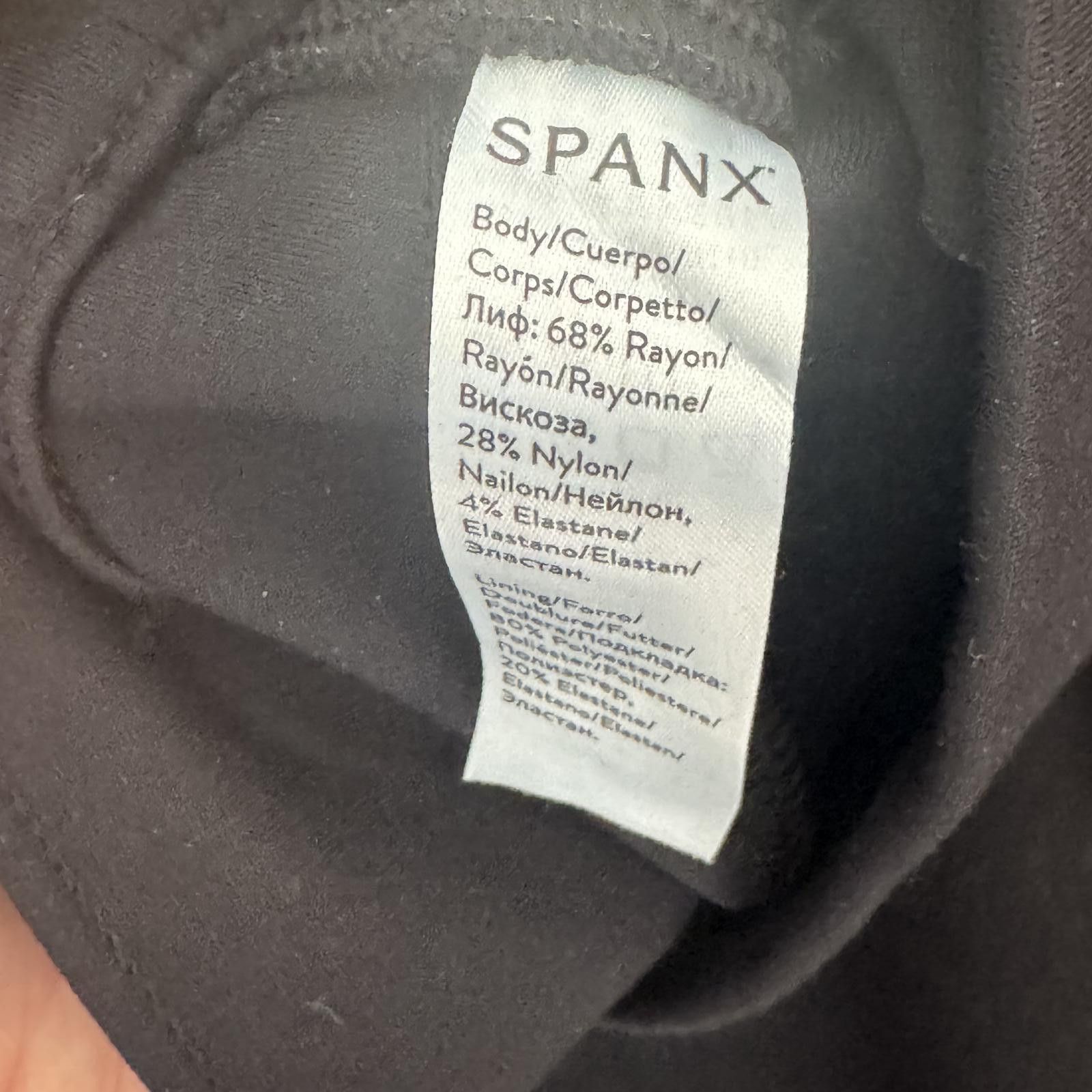 Domenico Spano Spanx Black Leggings XS Size 26" / US 2 / IT 38 - 3 Thumbnail