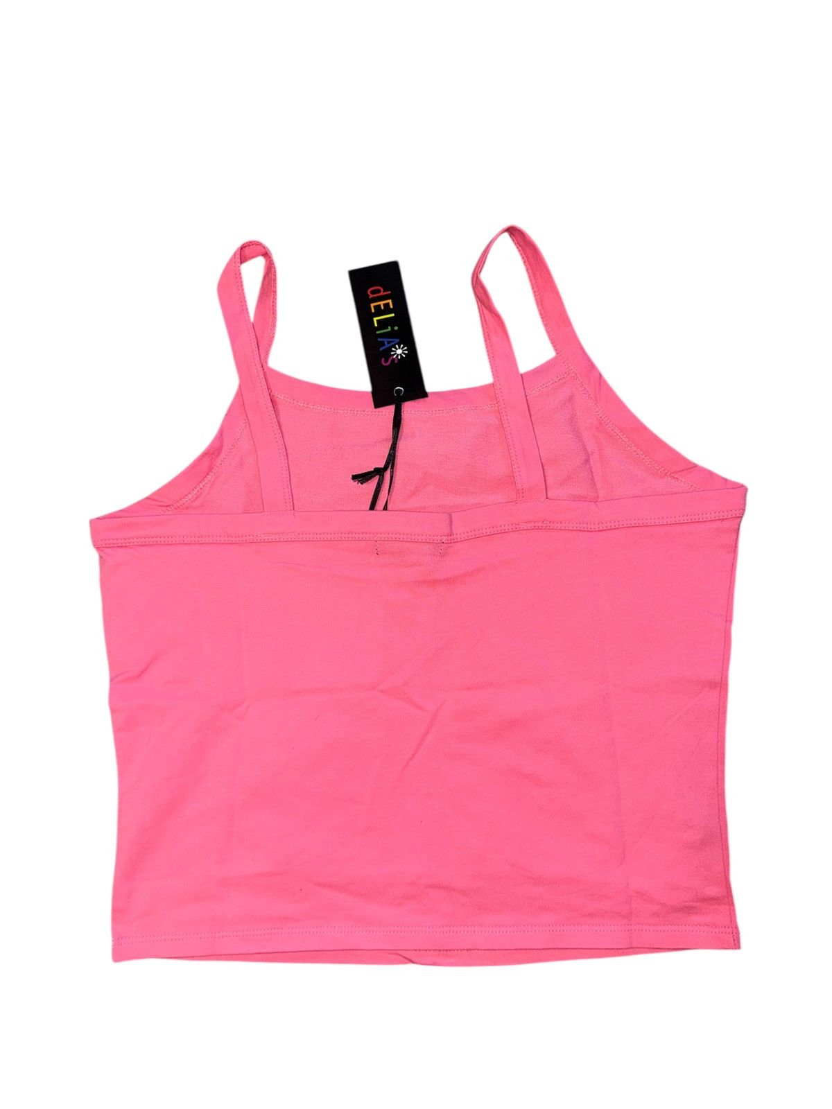 Dolls Kill Women’s Pink Pouch Pocket Tank Top Large dELiA*s Size L / US 10 / IT 46 - 2 Thumbnail