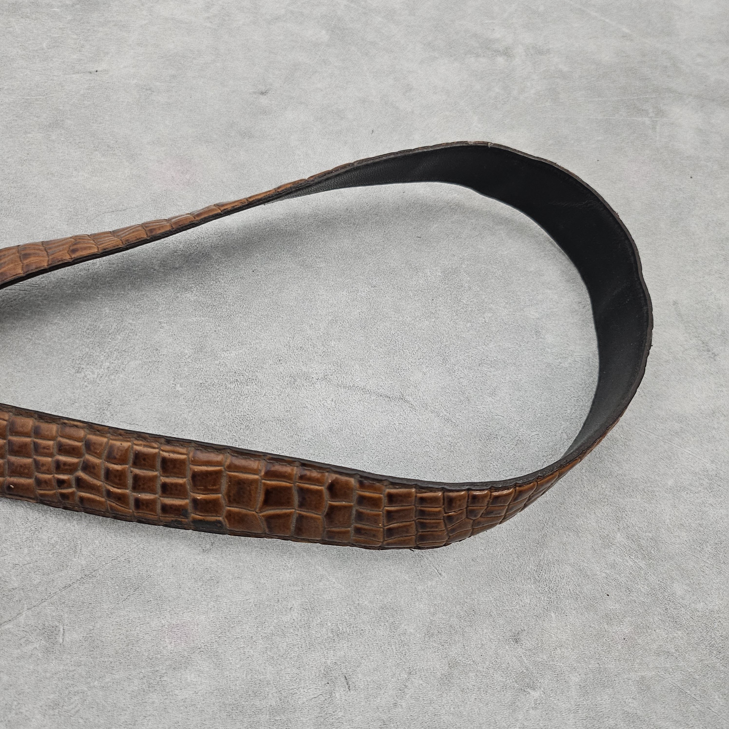 If Six Was Nine Reptile faux leather love belt Size ONE SIZE - 3 Thumbnail