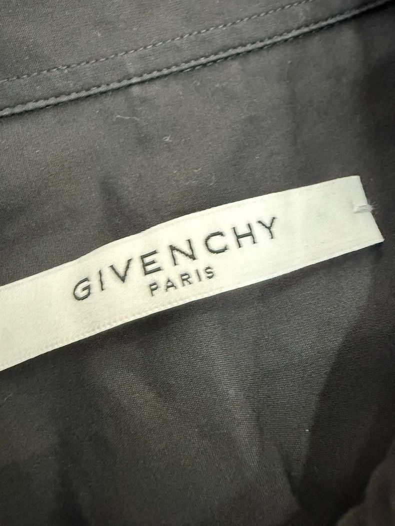 Givenchy Givenchy Size39 Black Long Sleeve Shirt Size US M / EU 48-50 / 2 - 2 Thumbnail