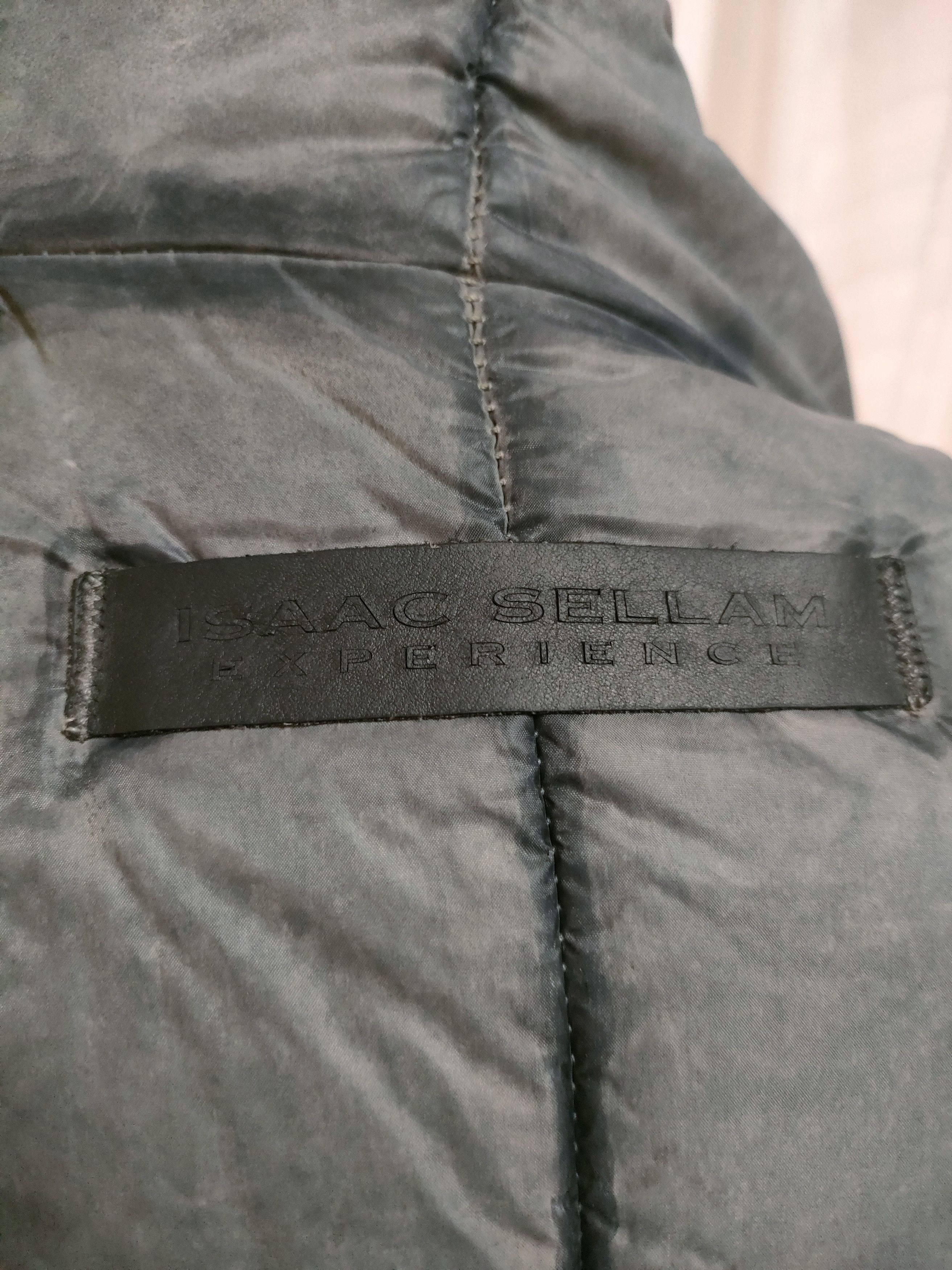 Isaac Sellam Experience Isaac Sellam Experience XXXL black leather goose Jacket Size US XXL / EU 58 / 5 - 7 Thumbnail