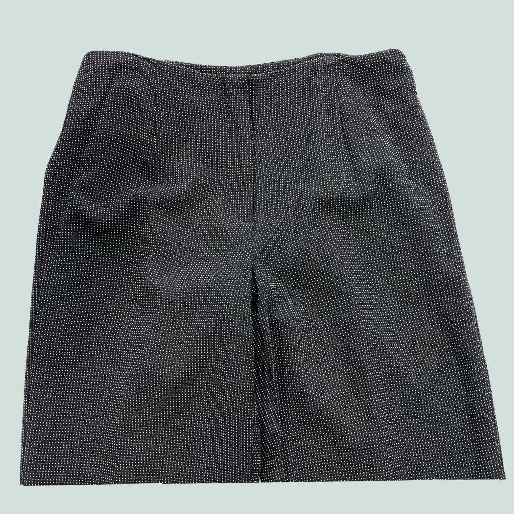 Talbots VINTAGE Talbots Dress Pants Black Wool Blend Dot Print Petites 8P Women’s Tapered Dress Pants Women’s Size 29" - 1 Thumbnail