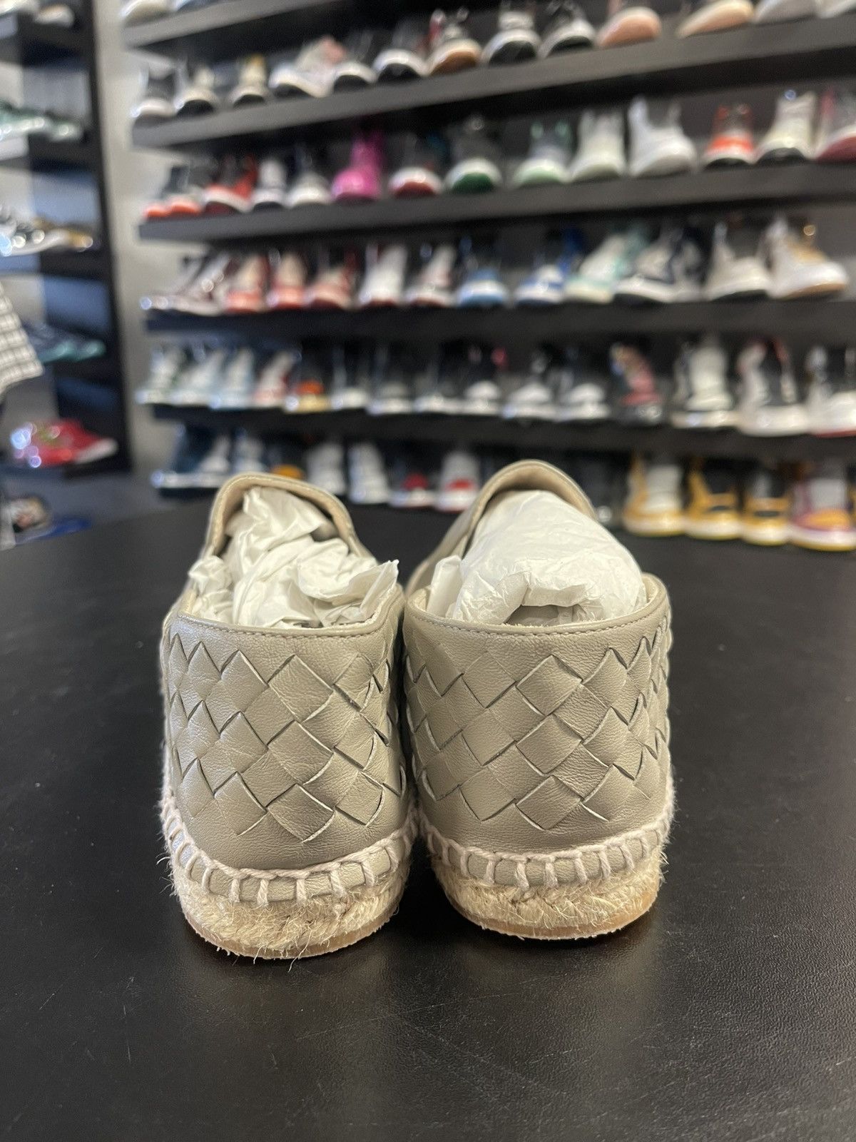 Bottega Veneta Size 7US/37 - Bottega Veneta Woven Leather Espadrille Flats Size US 7 / IT 37 - 4 Thumbnail