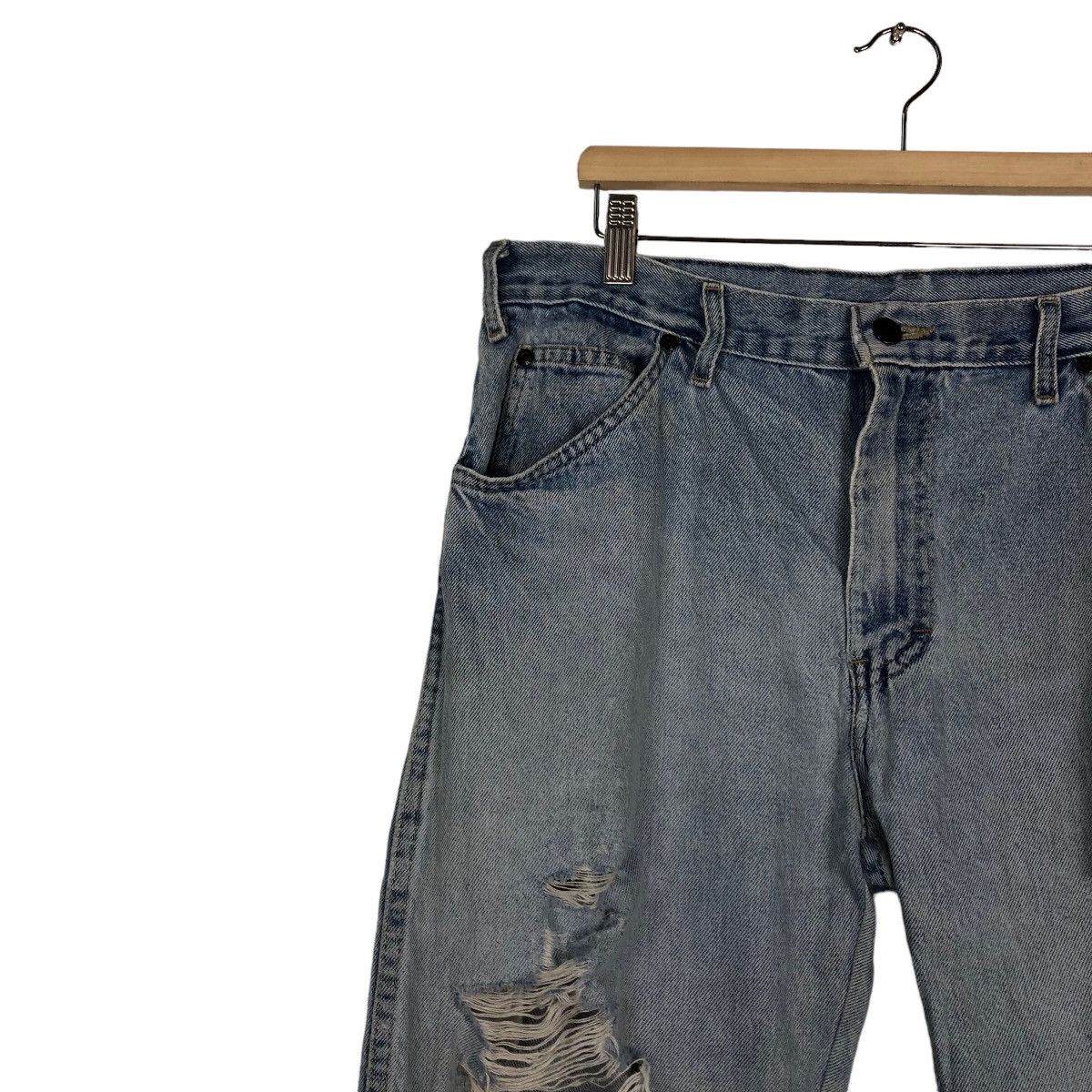 Japanese Brand 🔥Vintage Carpenter Denim Work Dickies Inspire Carhartt Usa Size US 36 / EU 52 - 7 Thumbnail