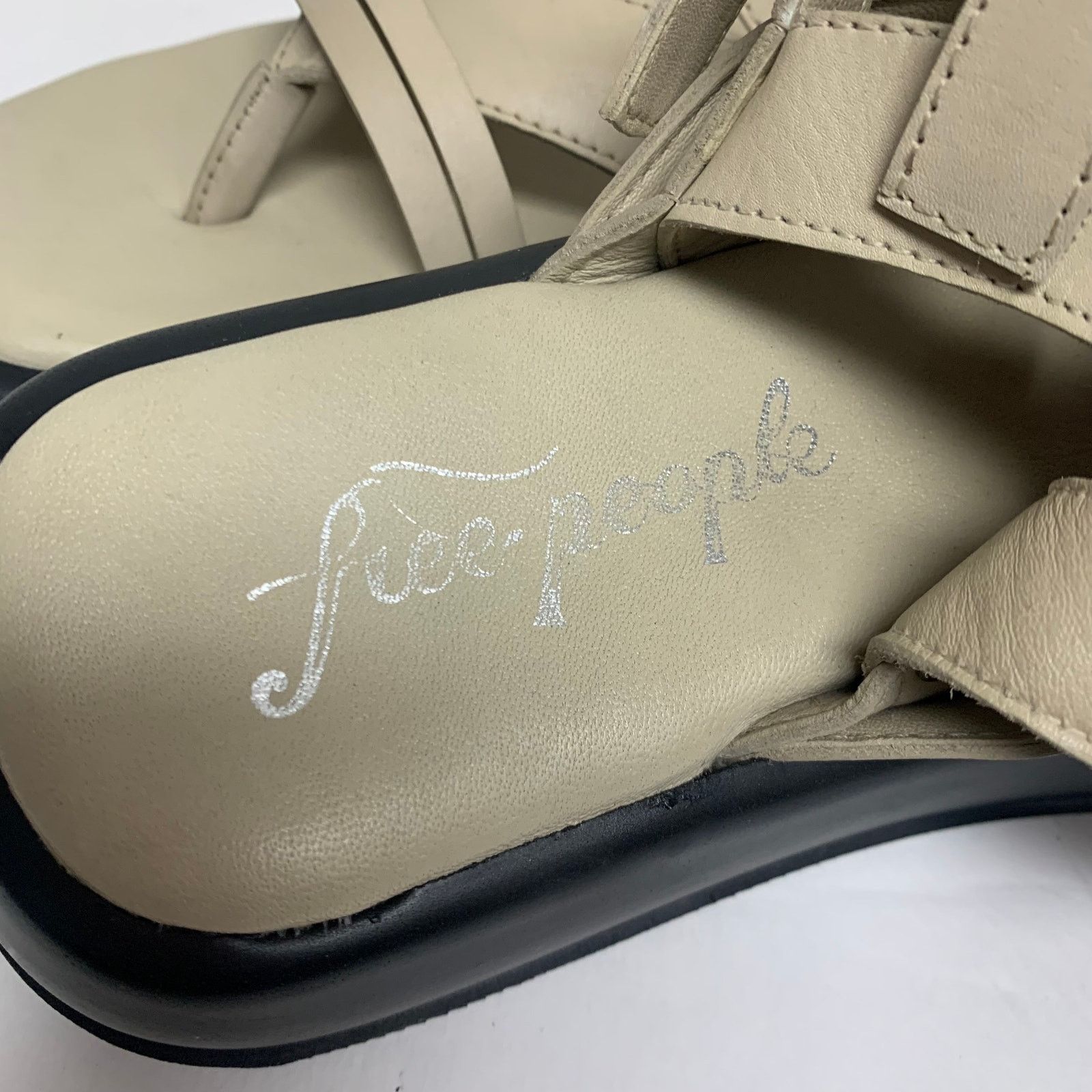 Free People Free People Womens Size 6 Jojo Tan Leather Gladiator Sandals Size US 6 / IT 36 - 8 Thumbnail