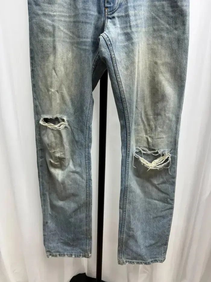 Helmut Lang Distressed Classic Cut Denim-2507
