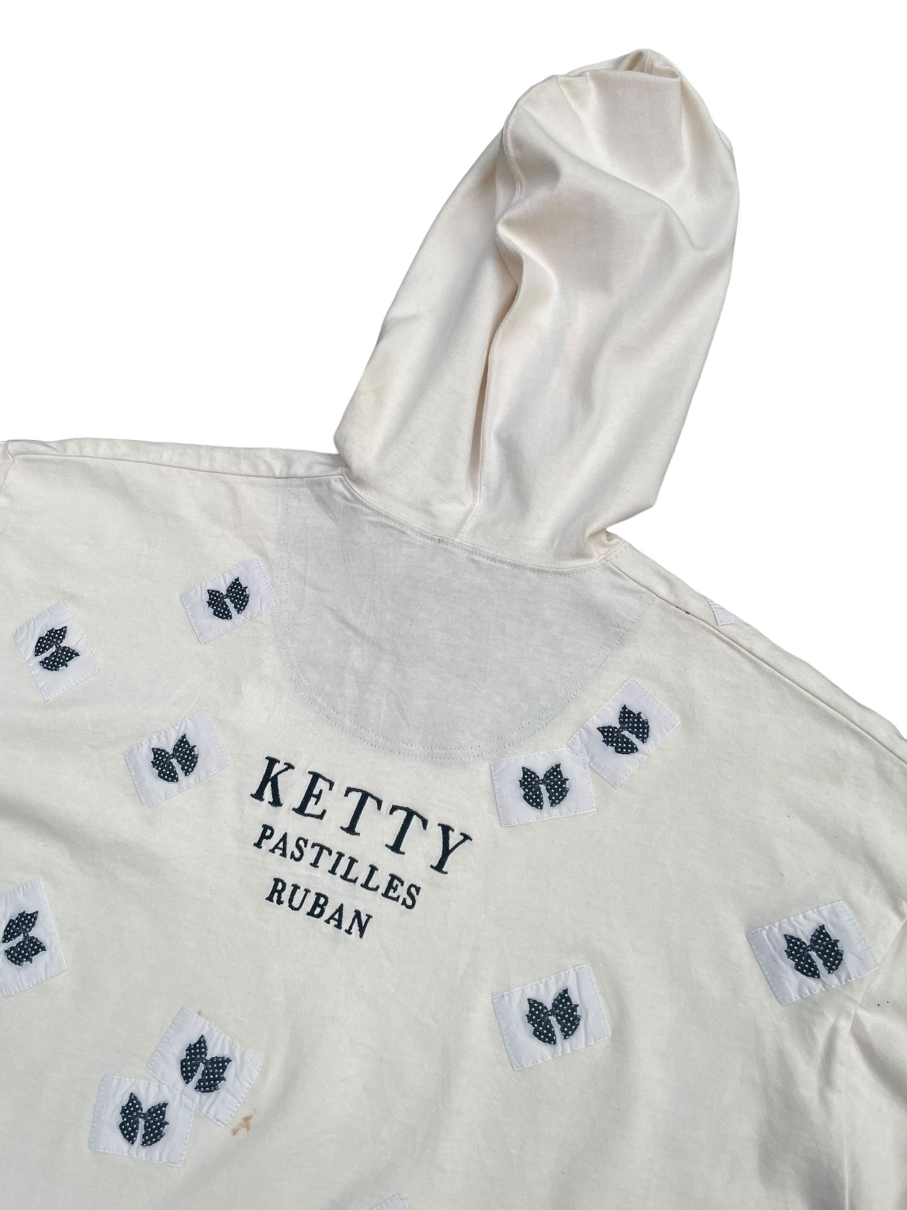 Designer Ketty Pastilles Ruban Hoodie Tshirt Size M / US 6-8 / IT 42-44 - 5 Thumbnail