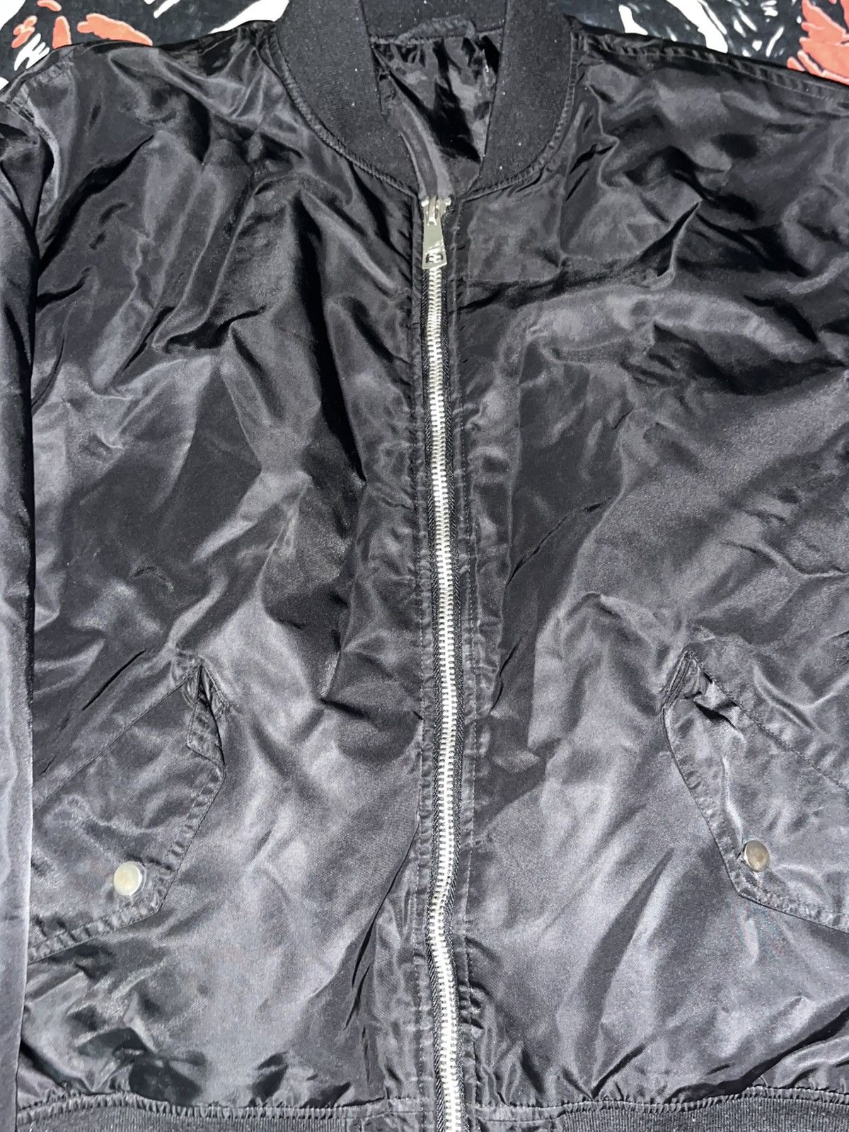 Unsound Rags Crazy 90’s Faded Thrashed ERD Grunge Goth Opium Nylon Bomber Size US XL / EU 56 / 4 - 2 Thumbnail