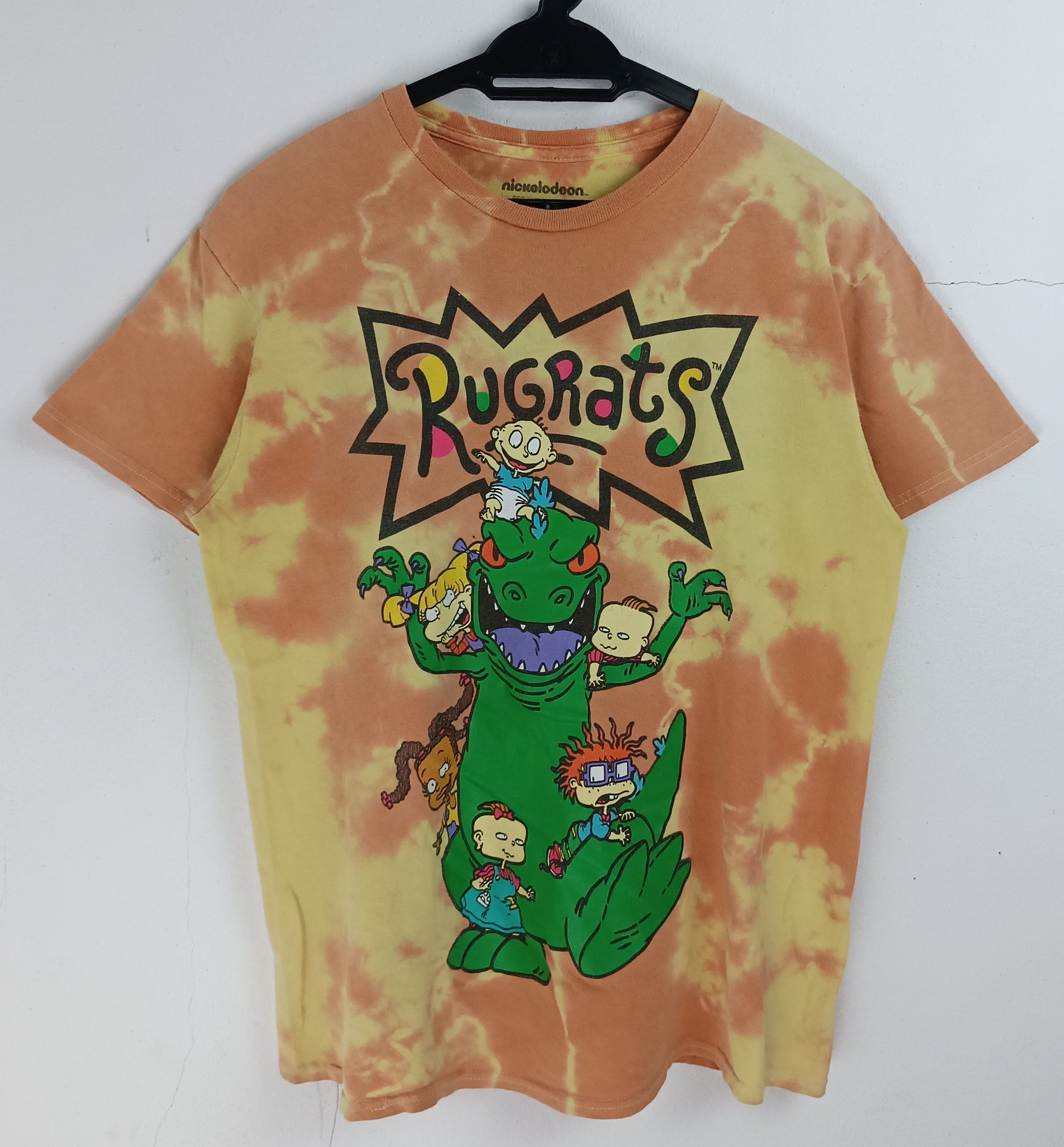 Nickelodeon VINTAGE RUGRATS TIE DYE STYLE TEE hey arnold dinosaur Size US M / EU 48-50 / 2 - 3 Thumbnail