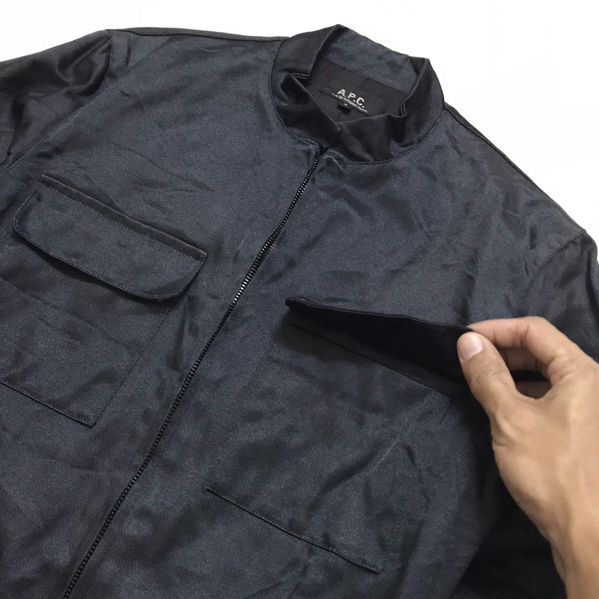 A.P.C. APC Bomber Jacket ETE 1996 Size S / US 4 / IT 40 - 4 Thumbnail