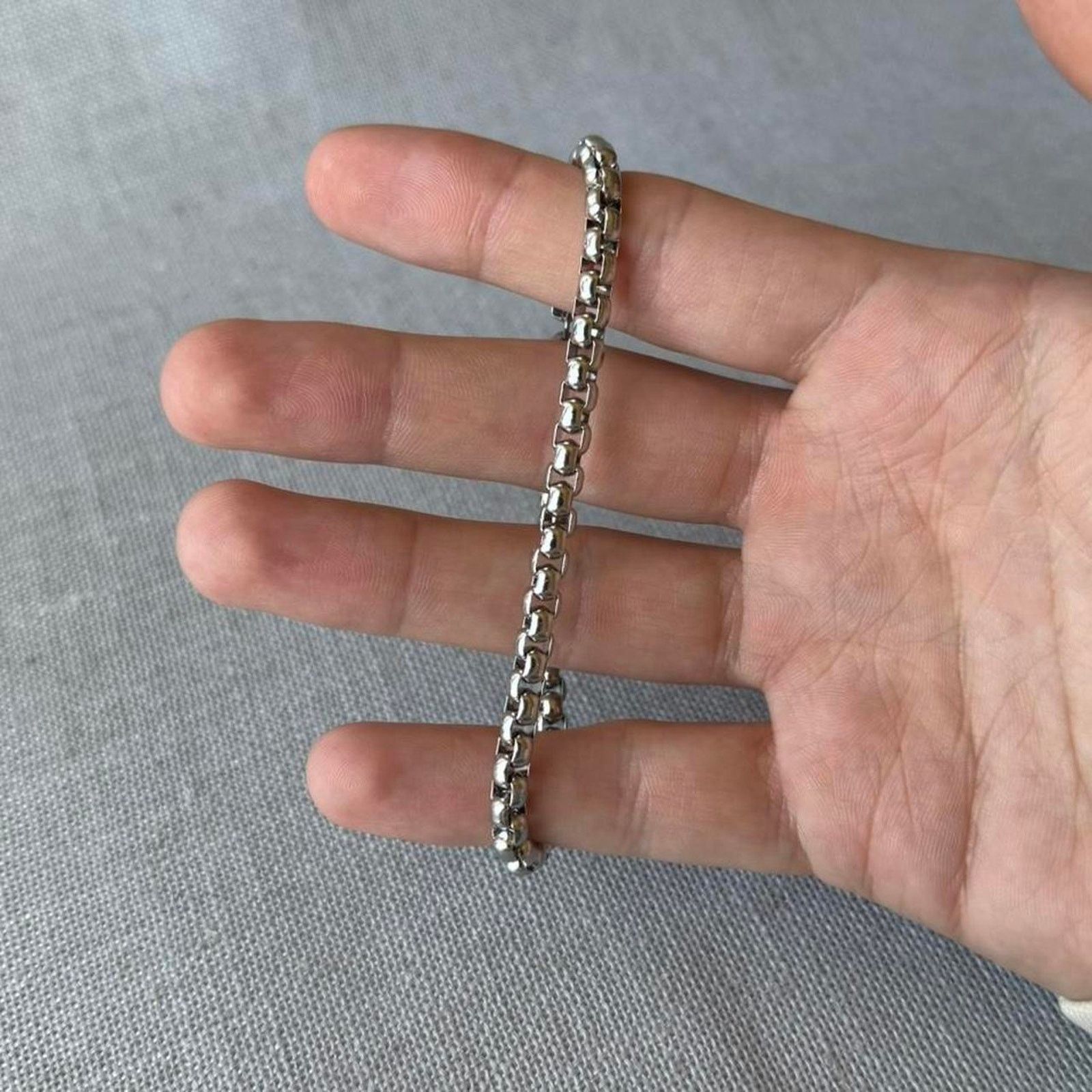 Other Classic silver ball chain bracelet WMNS2 Size ONE SIZE - 2 Thumbnail
