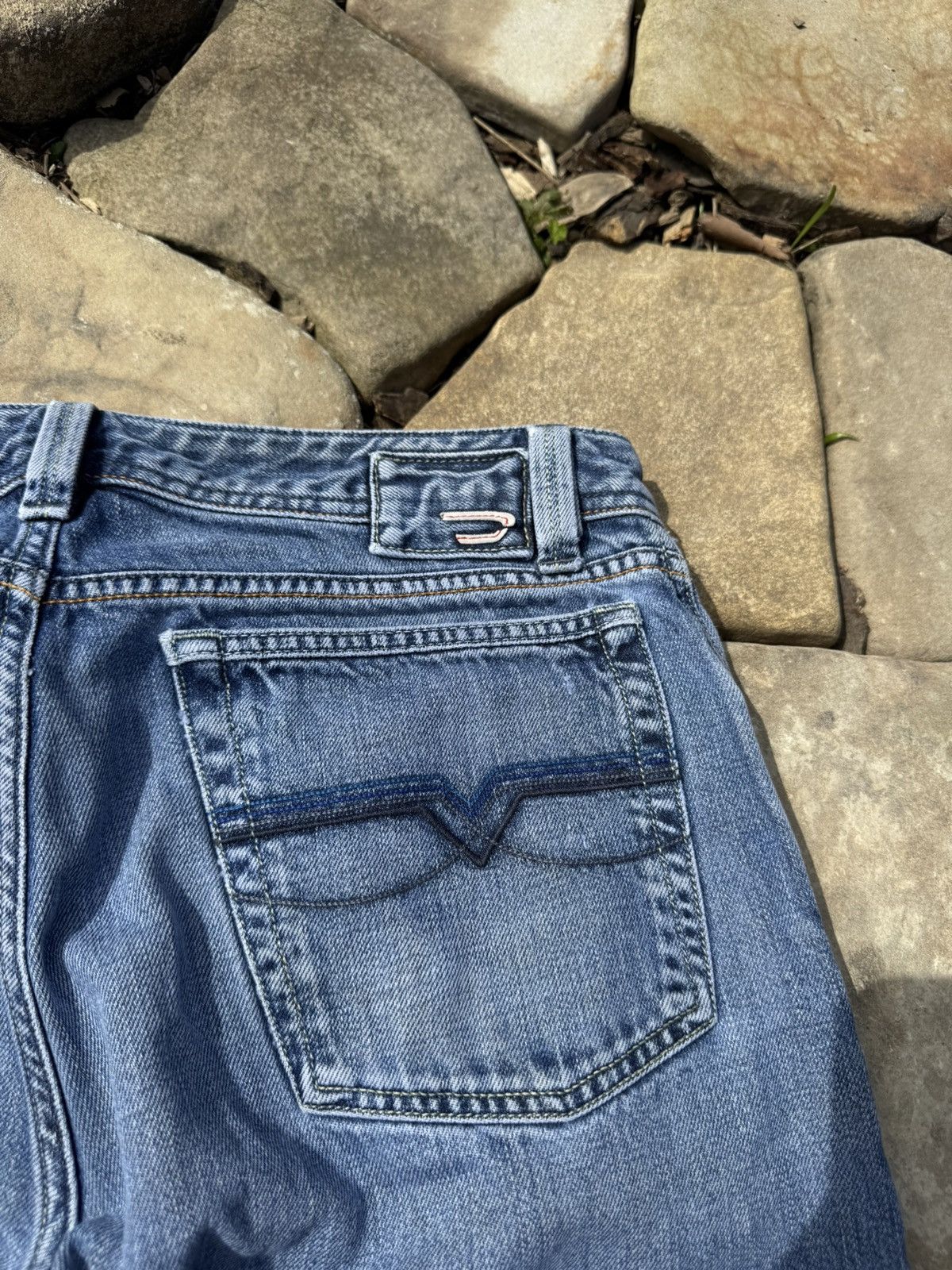 Diesel Vintage Diesel Distressed Baggy Pants Size US 32 / EU 48 - 6 Thumbnail