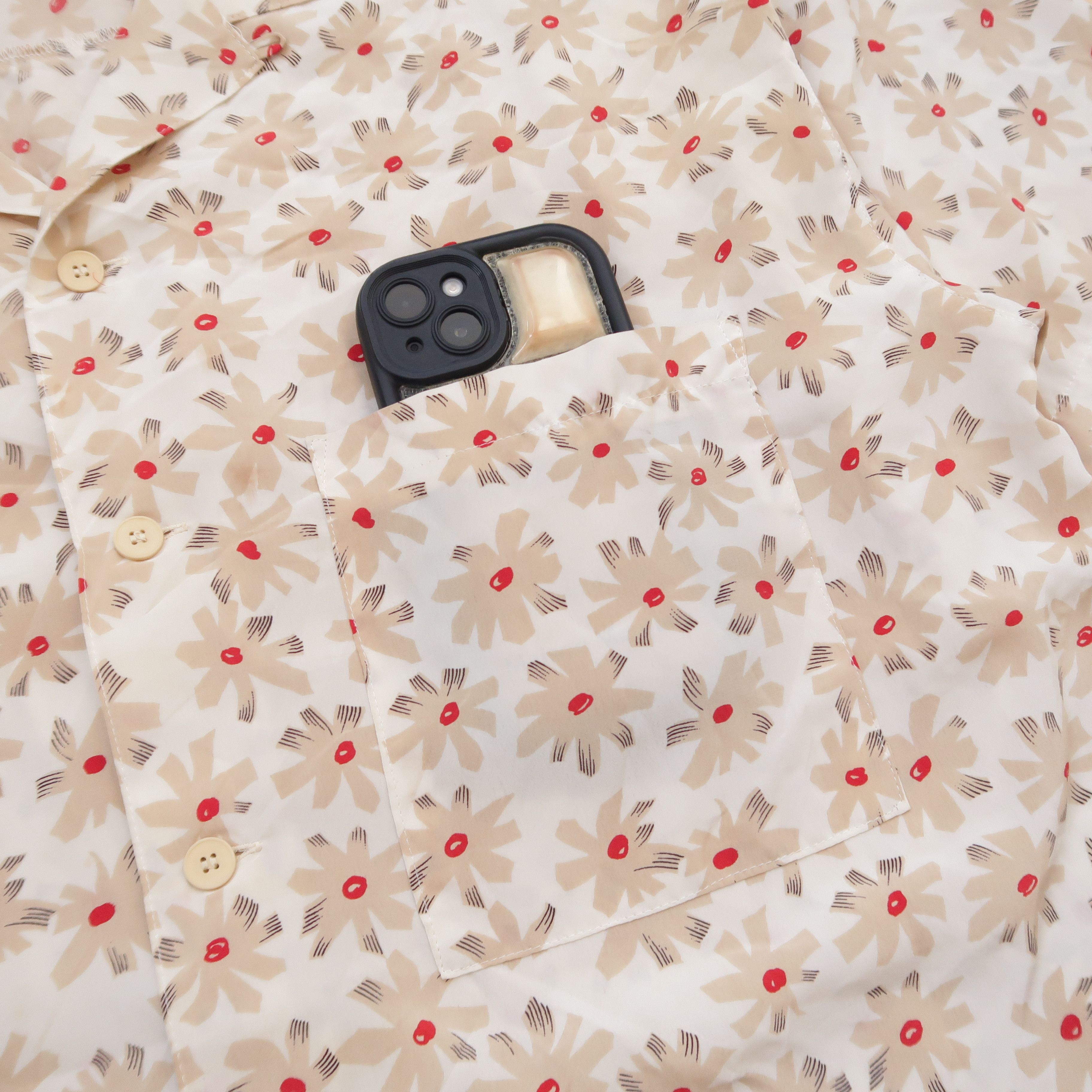 Issey Miyake 1990s Issey Miyake by Koibito Misaki Floral Shirt Size US M / EU 48-50 / 2 - 7 Thumbnail
