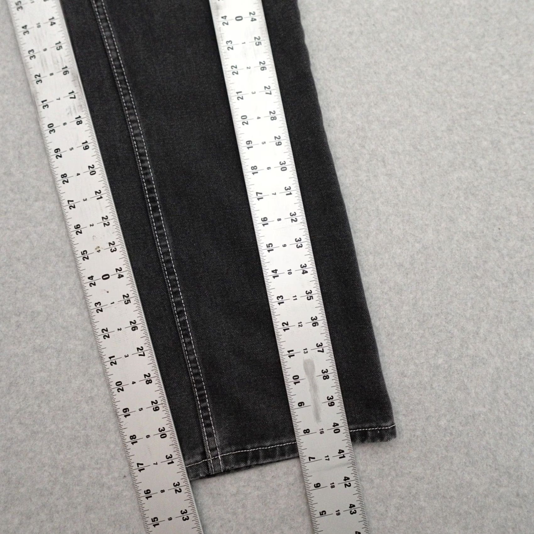 Vintage J. GALT Jeans Womens Size Small Carpenter High-Rise Pants Cinch Waist 24x32 - Pre-Owned Size 28" / US 6 / IT 42 - 7 Thumbnail