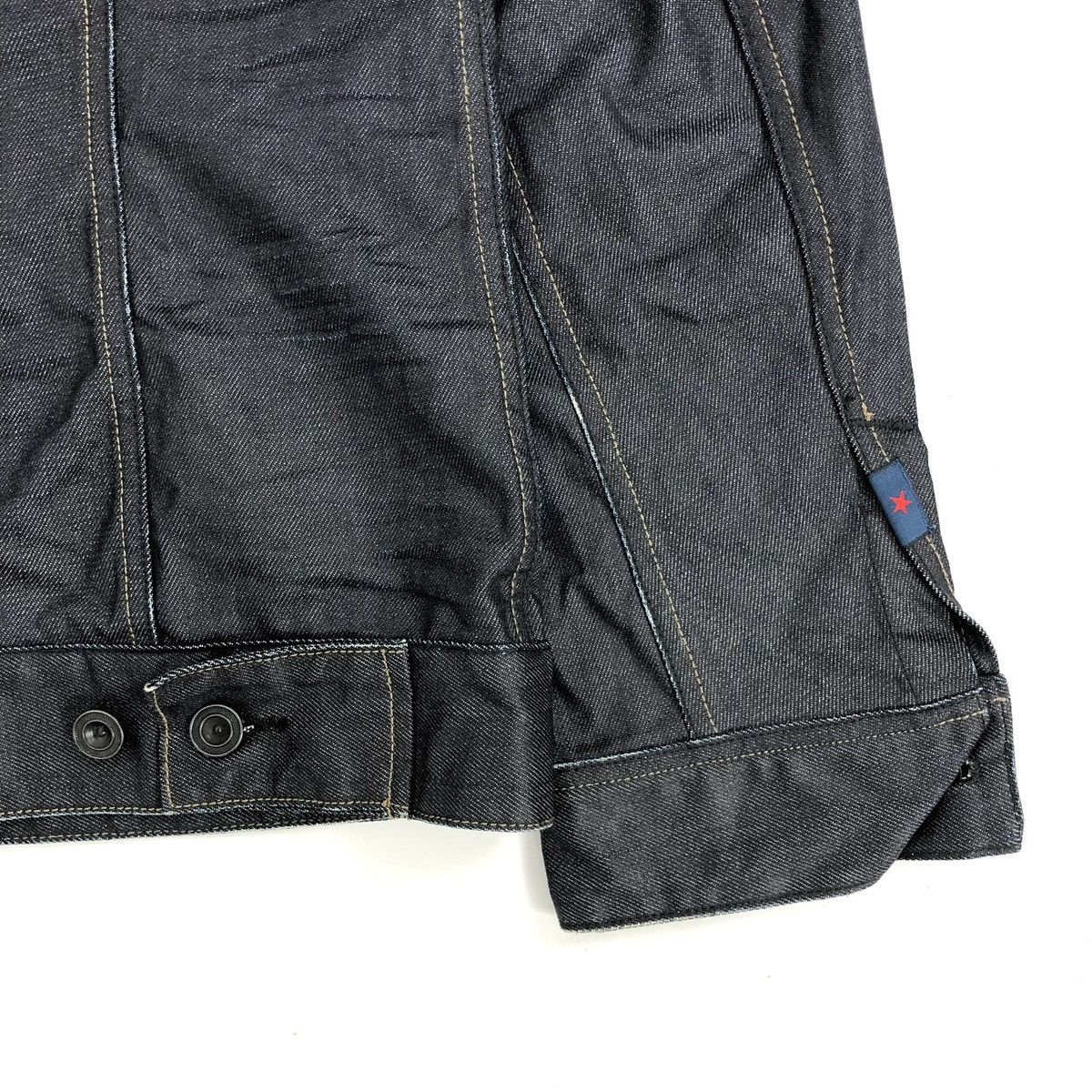 291295=Homme 2000s 291295=Homme Distressed Ifsixwasnine Lgb Denim Jacket Size US M / EU 48-50 / 2 - 14 Thumbnail