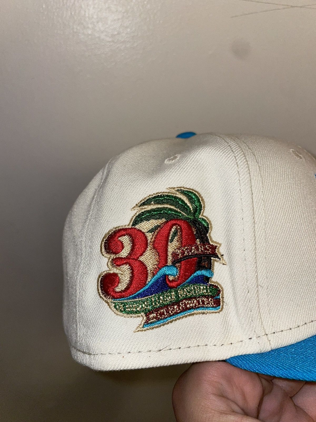 New Era Myfitteds Clearwater threshers 30 years patch jaws size 7 br Size ONE SIZE - 4 Thumbnail