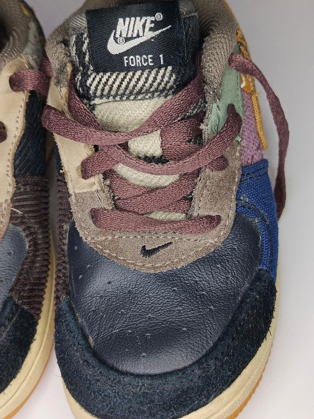 Nike × Travis Scott Travis Scott x Air Force 1 'Cactus Jack' Toddler Size US 5 / EU 37 - 13 Thumbnail