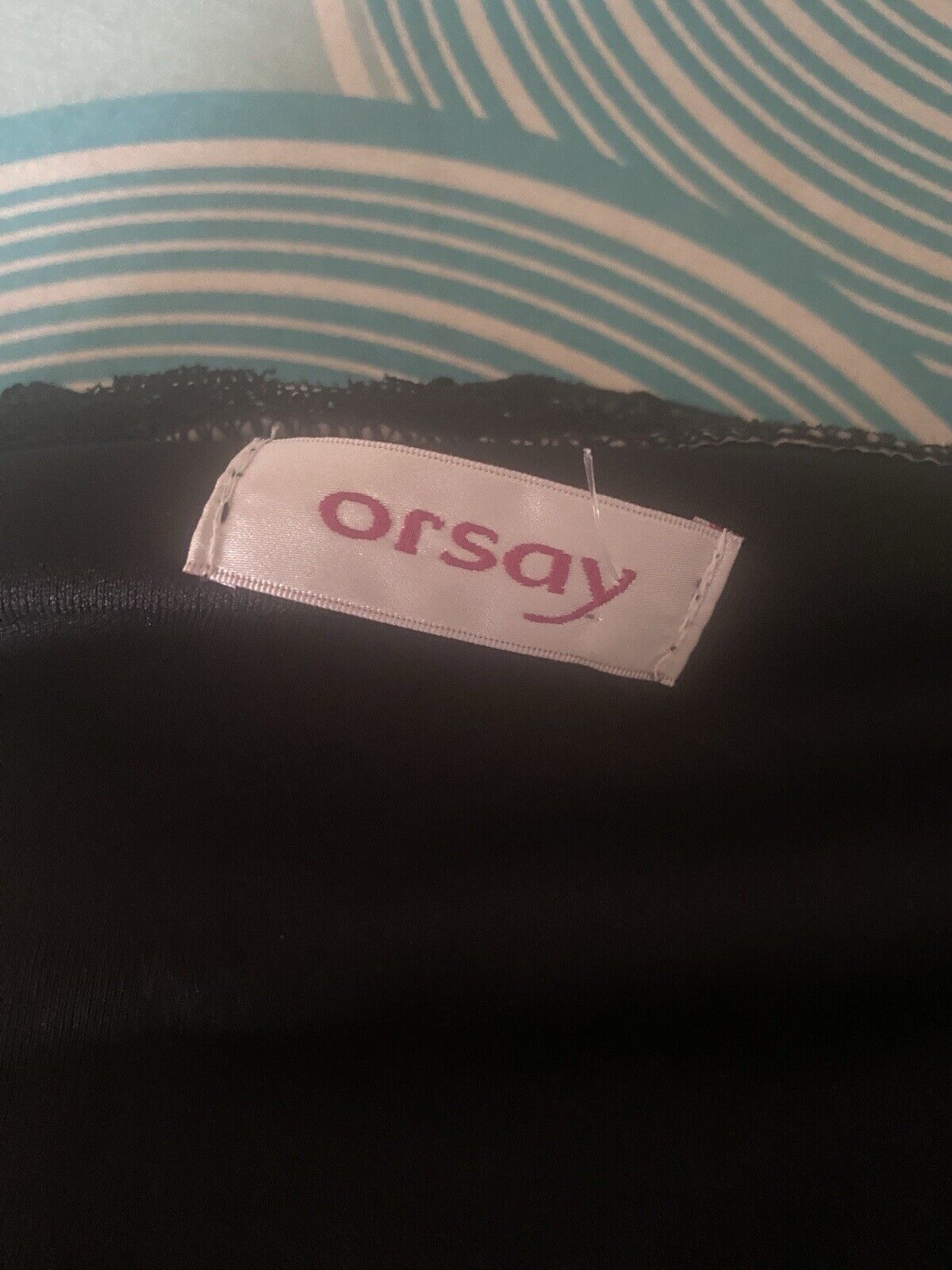 Vintage Orsay Party Dress Mini Beaded Black Size 10 A24 Size M / US 6-8 / IT 42-44 - 6 Thumbnail
