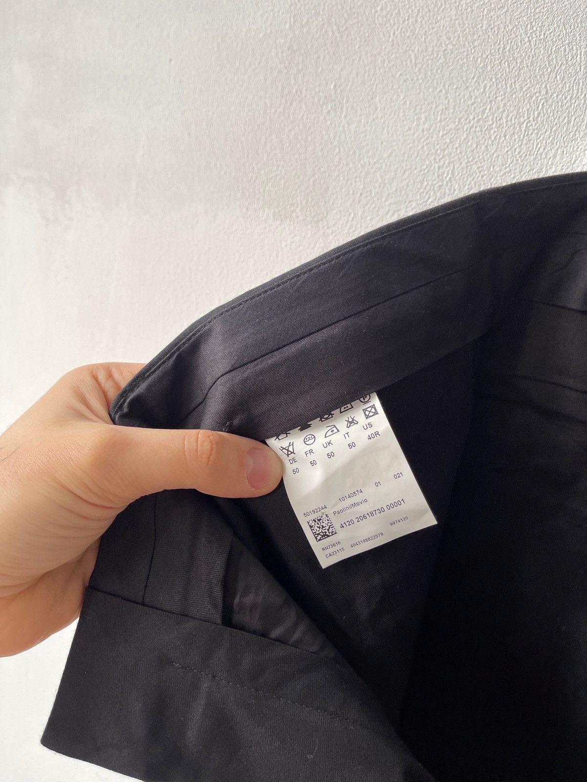Hugo Boss Hugo Boss Paolini/Movio 100% Wool Suit 2 Piece US40R / UK50 Size 40R - 13 Thumbnail