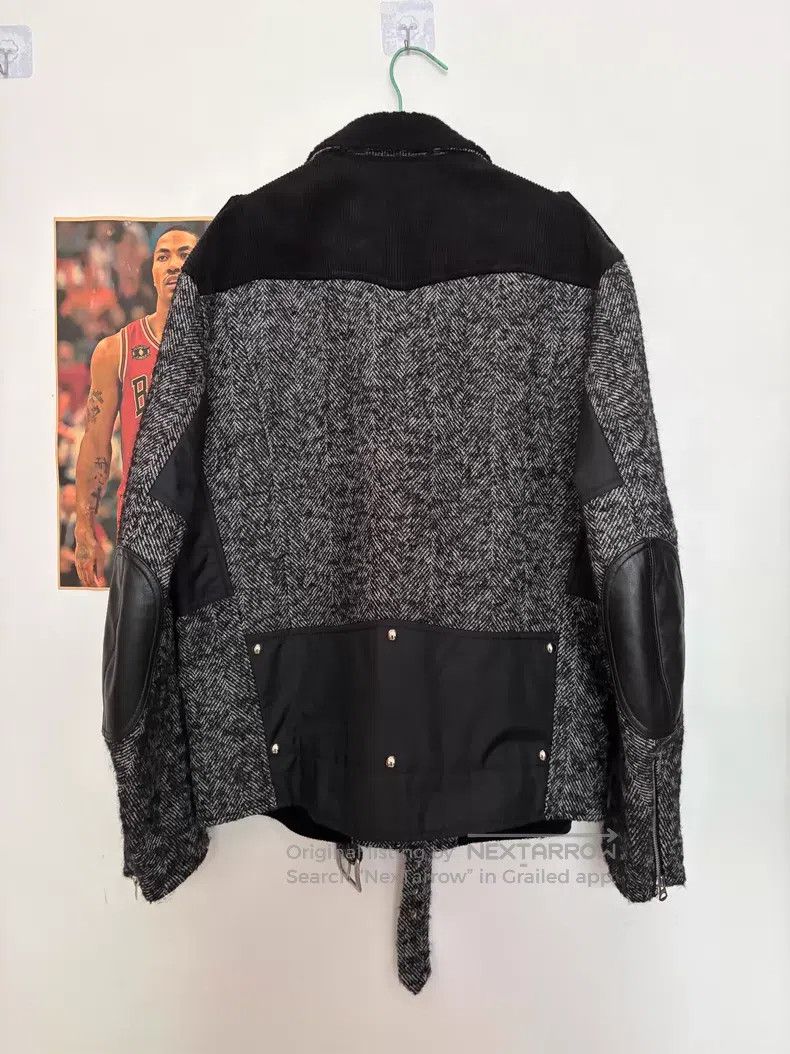 Junya Watanabe Junya Watanabe Leather Patch Biker Jacket Size US S / EU 44-46 / 1 - 2 Thumbnail