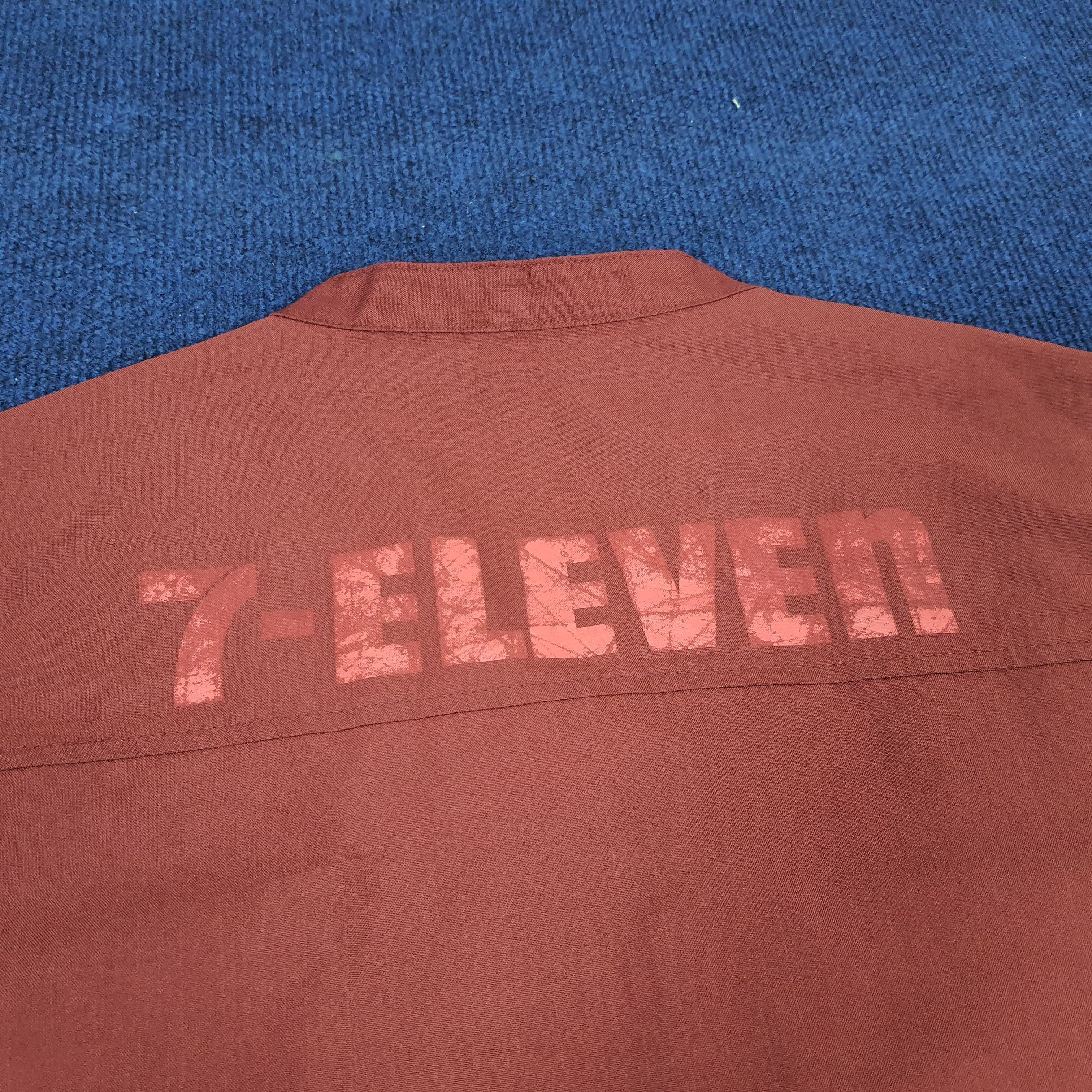 Japanese Brand × Vintage Vintage 7 Eleven Japanese Uniform Staff Shirt Size US M / EU 48-50 / 2 - 4 Thumbnail
