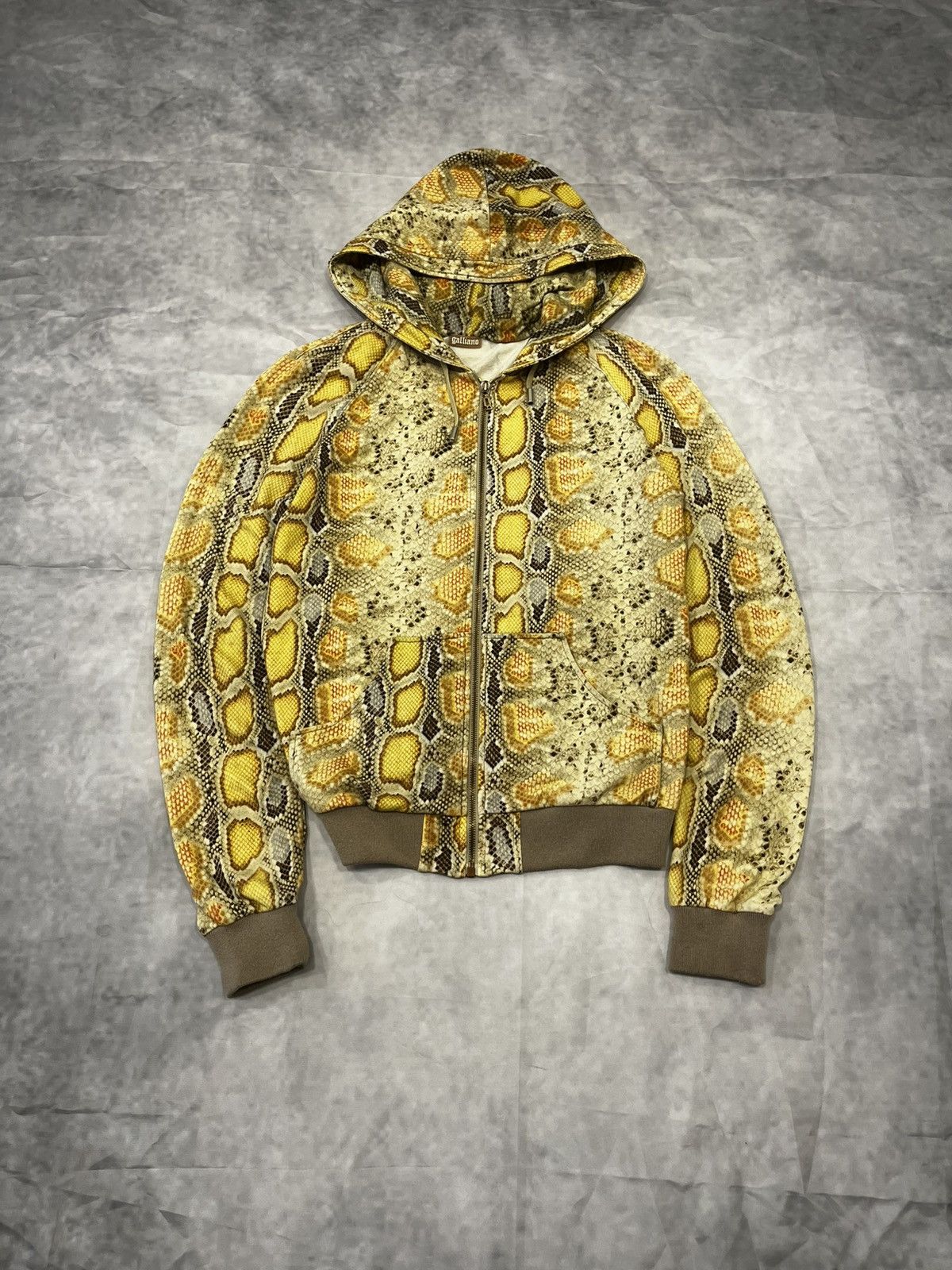 John Galliano Full zip clown hoodie archival | Grailed