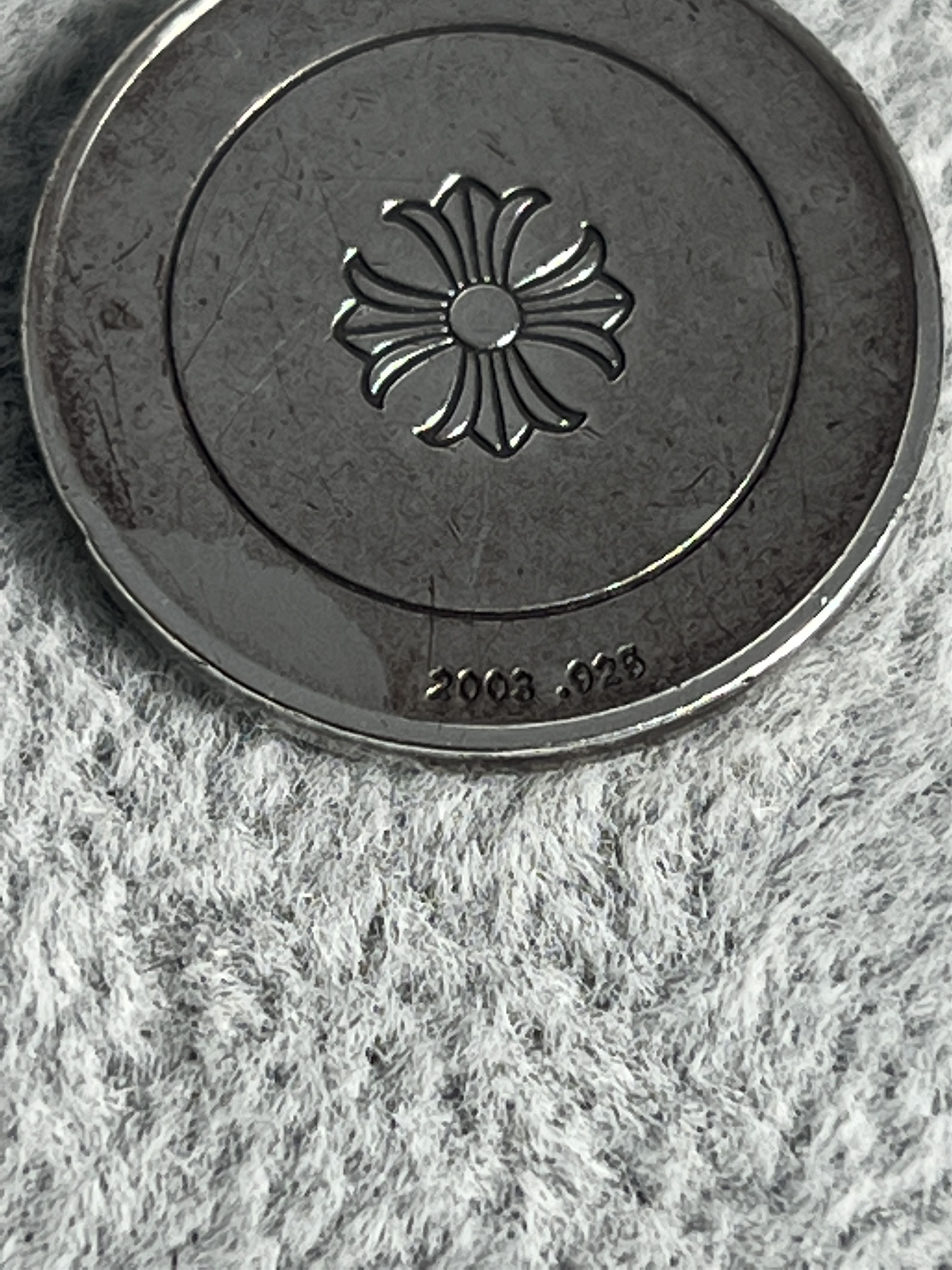 Chrome Hearts Chrome Hearts Dagger Medallion Pendant Charm Silver Size ONE SIZE - 4 Thumbnail